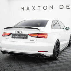 Alternative view of Rear Side Splitters V.1 Audi A3 Sedan 8V Facelift
