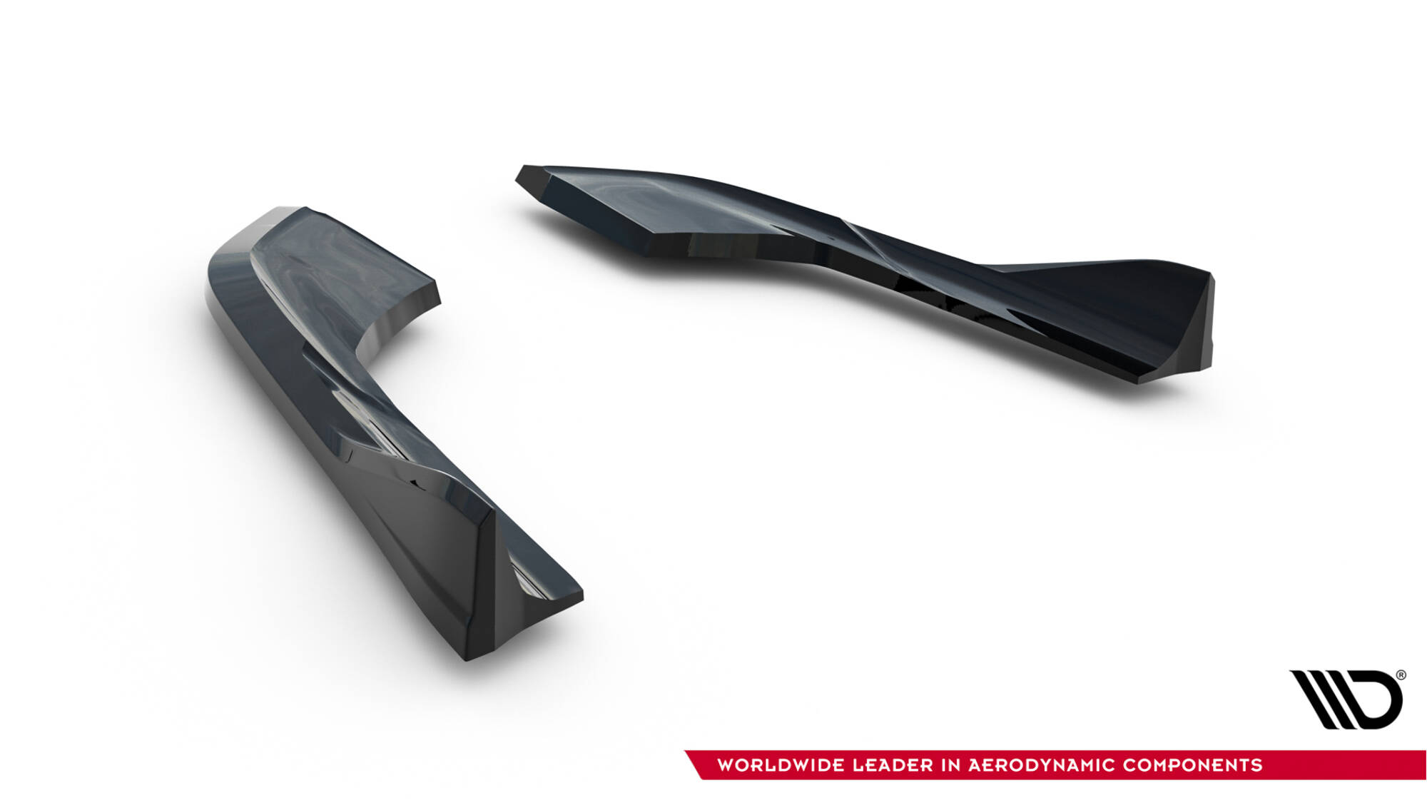 Rear Side Splitters V.1 Audi A3 Sedan 8V Facelift - Image 4