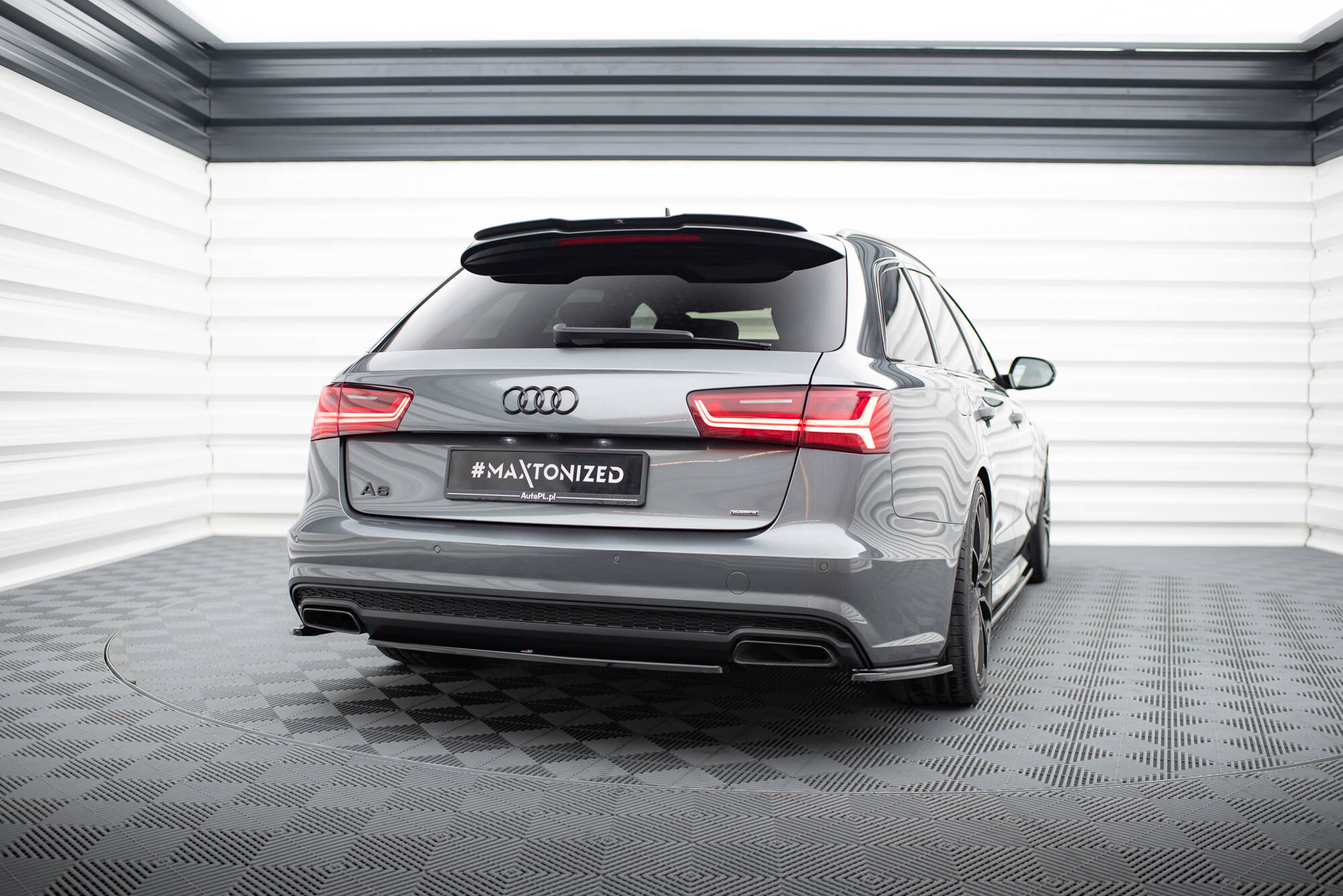 Rear Side Splitters V.1 Audi A6 / A6 C7 S-line/ S6 C7 Facelift - Image 2