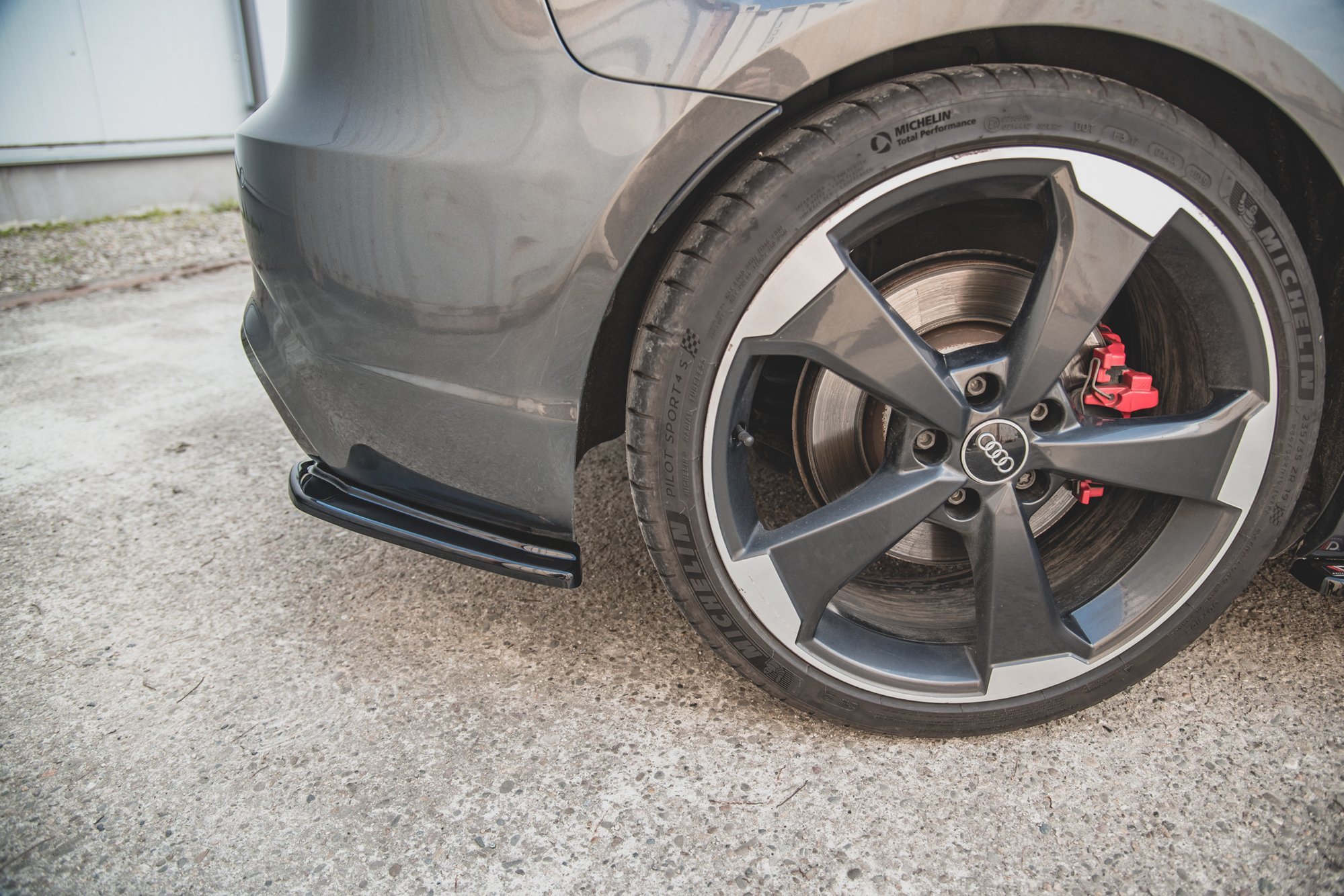 Rear Side Splitters V.1 Audi RS3 8V Sportback - Image 4