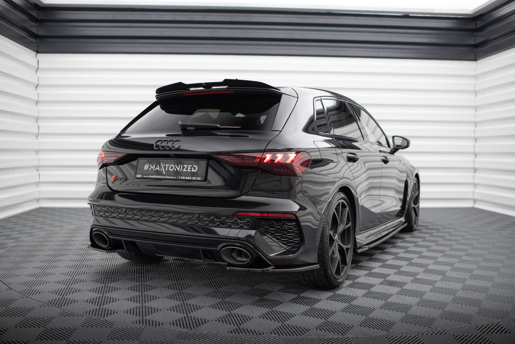 Rear Side Splitters V.1 Audi RS3 Sportback 8Y - Image 2