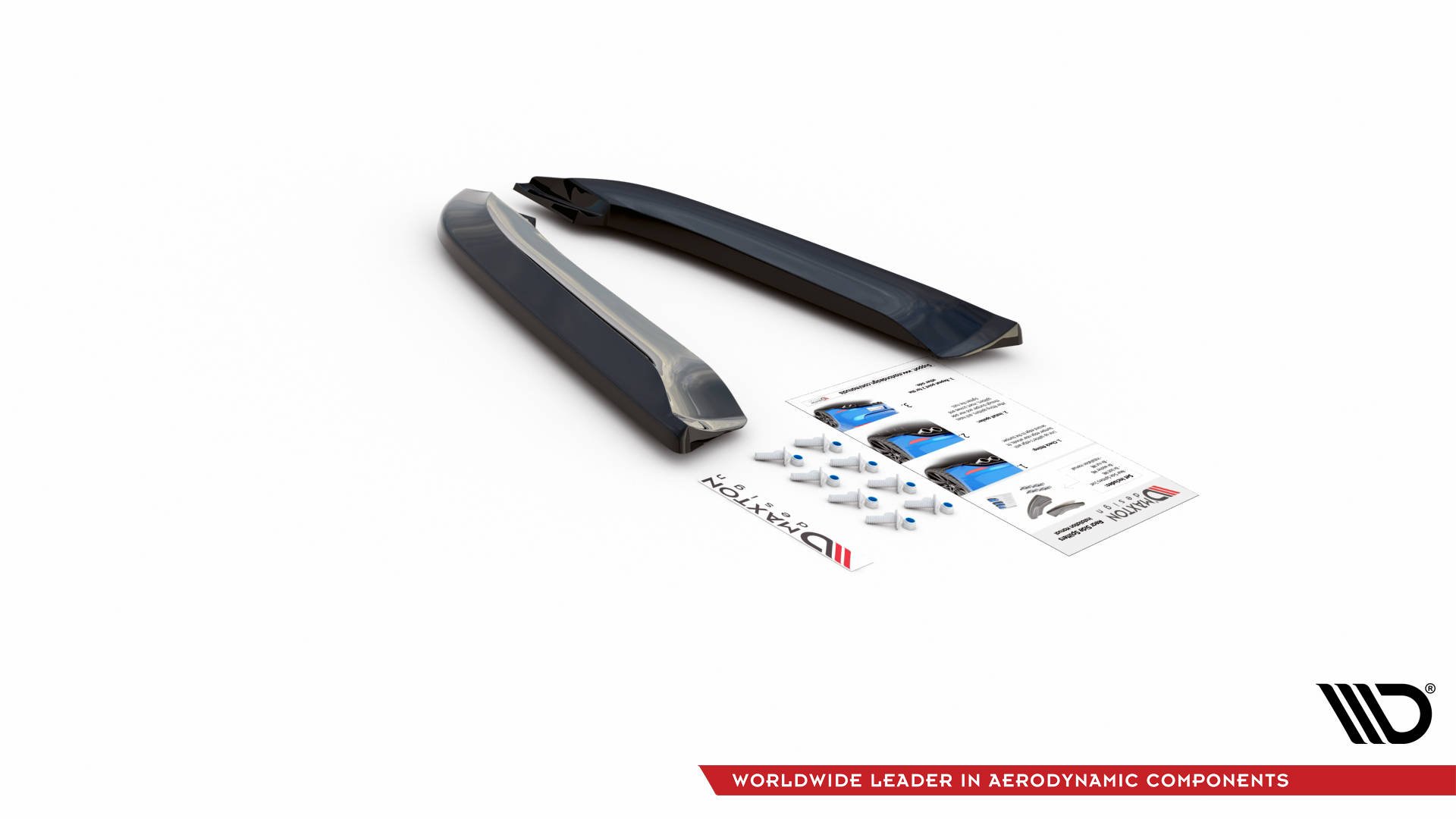 Rear Side Splitters V.1 Audi RS4 Sedan B7 - Image 8