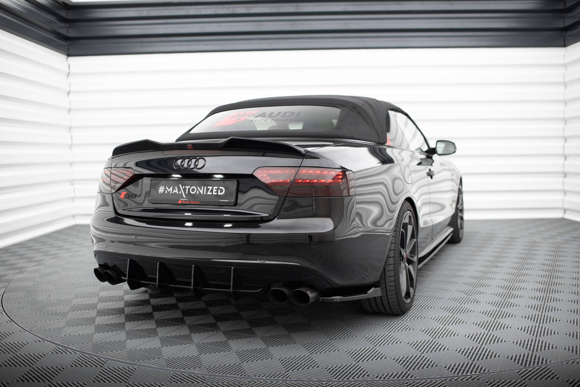 Rear Side Splitters V.1 Audi S5 / A5 S-Line Coupe / Cabriolet 8T - Image 2