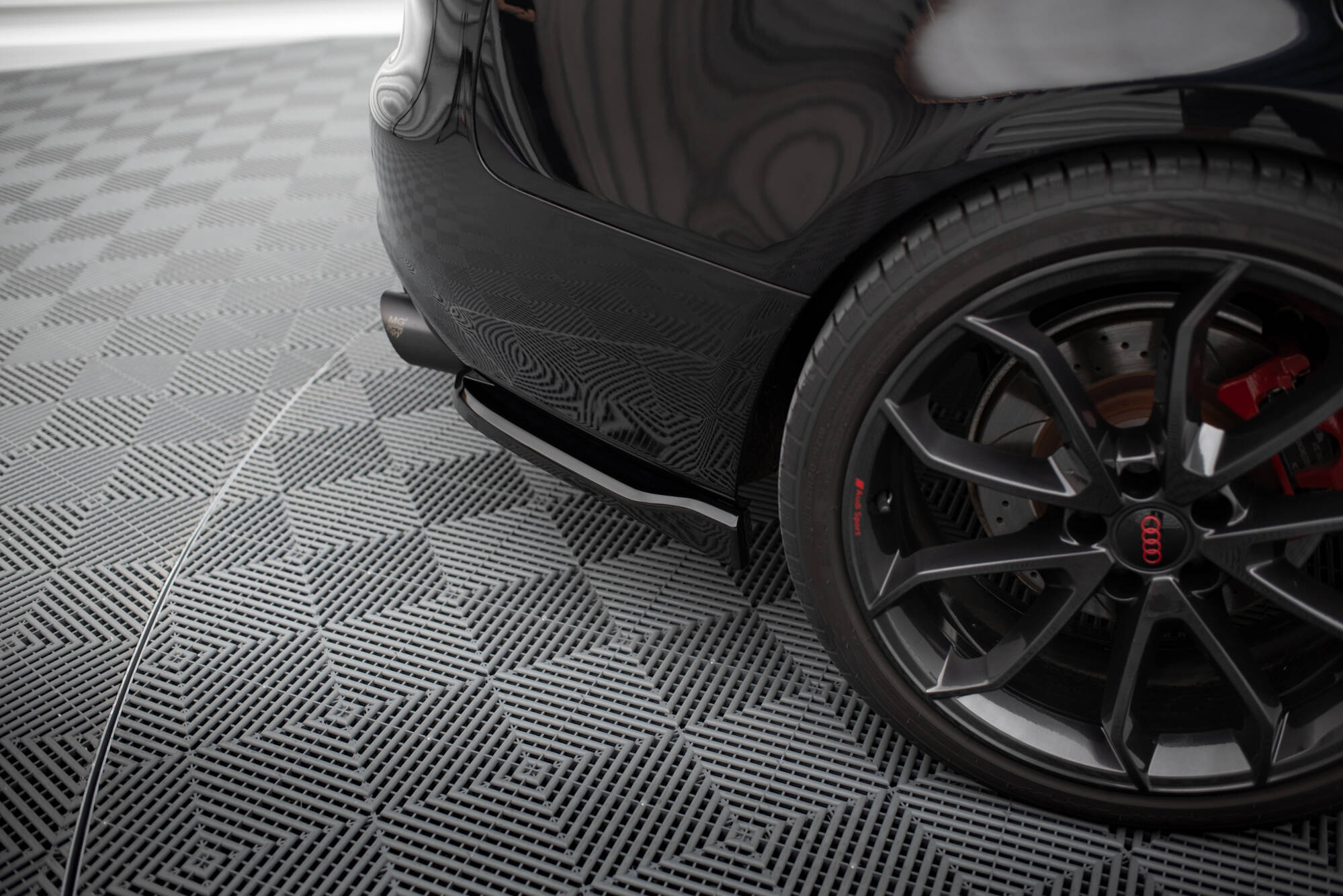 Rear Side Splitters V.1 Audi S5 / A5 S-Line Coupe / Cabriolet 8T - Image 3