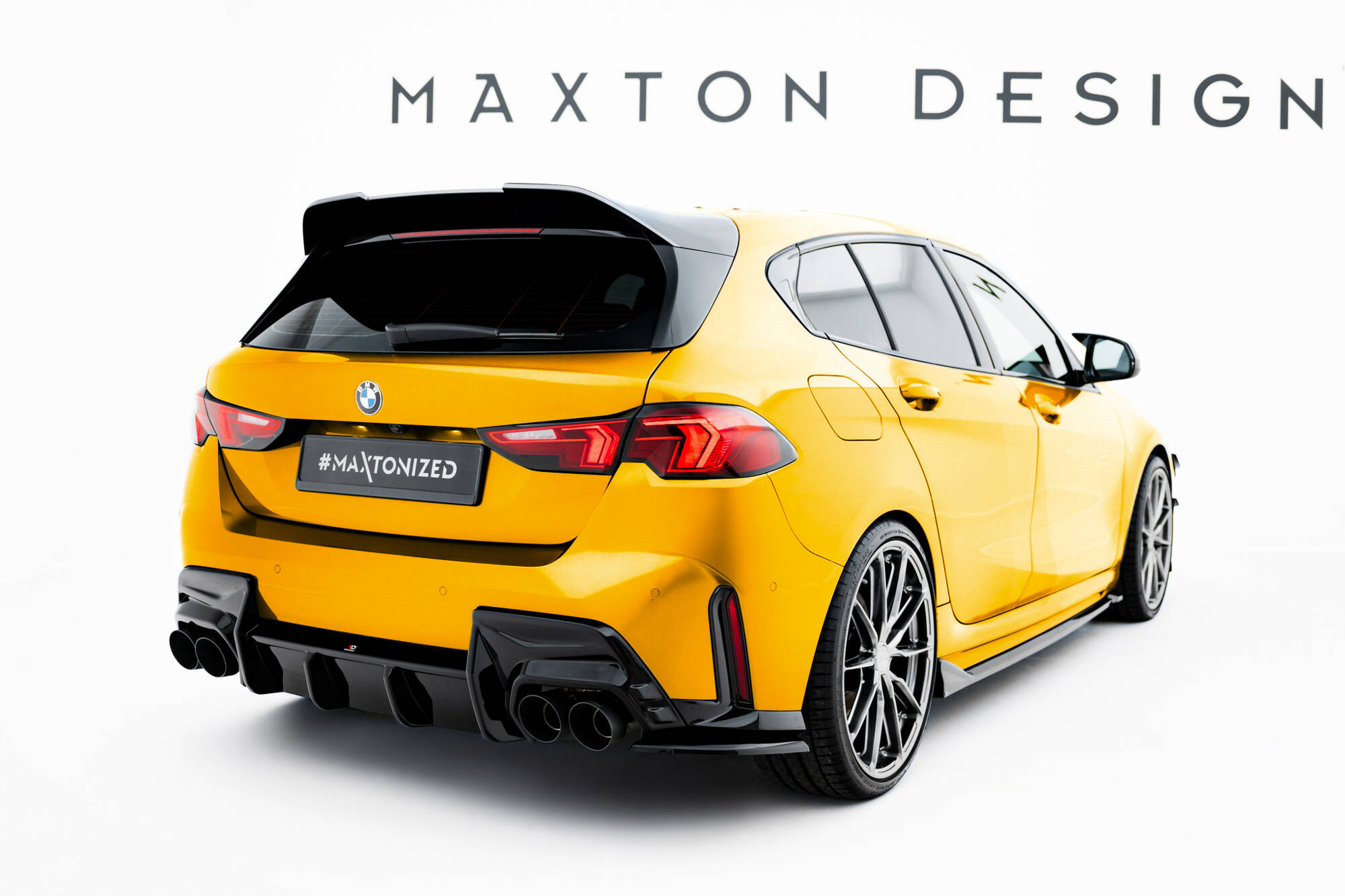 Rear Side Splitters V.1 BMW 1 M-Pack F70 - Image 2