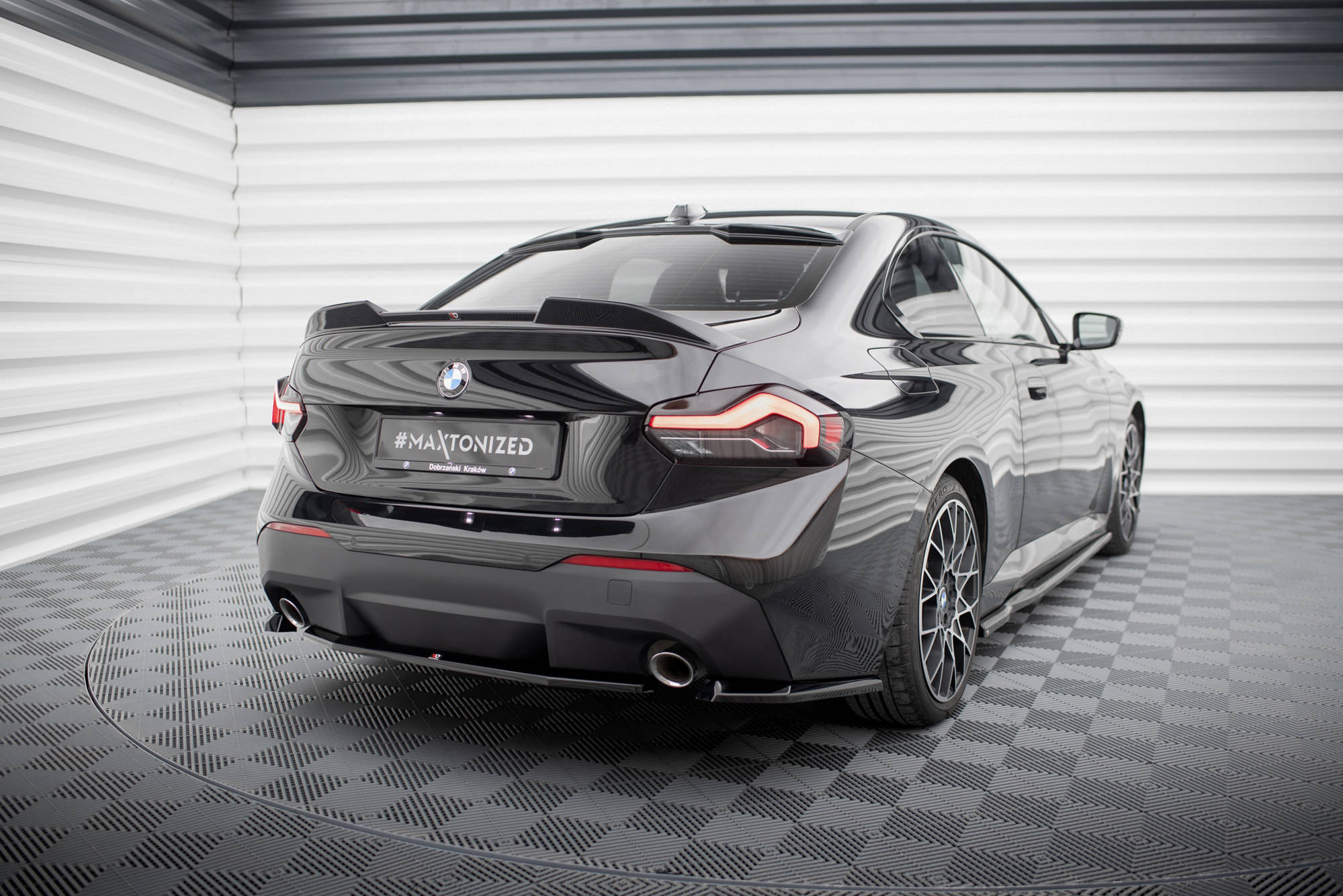 Rear Side Splitters V.1 BMW 2 Coupe G42 - Image 3