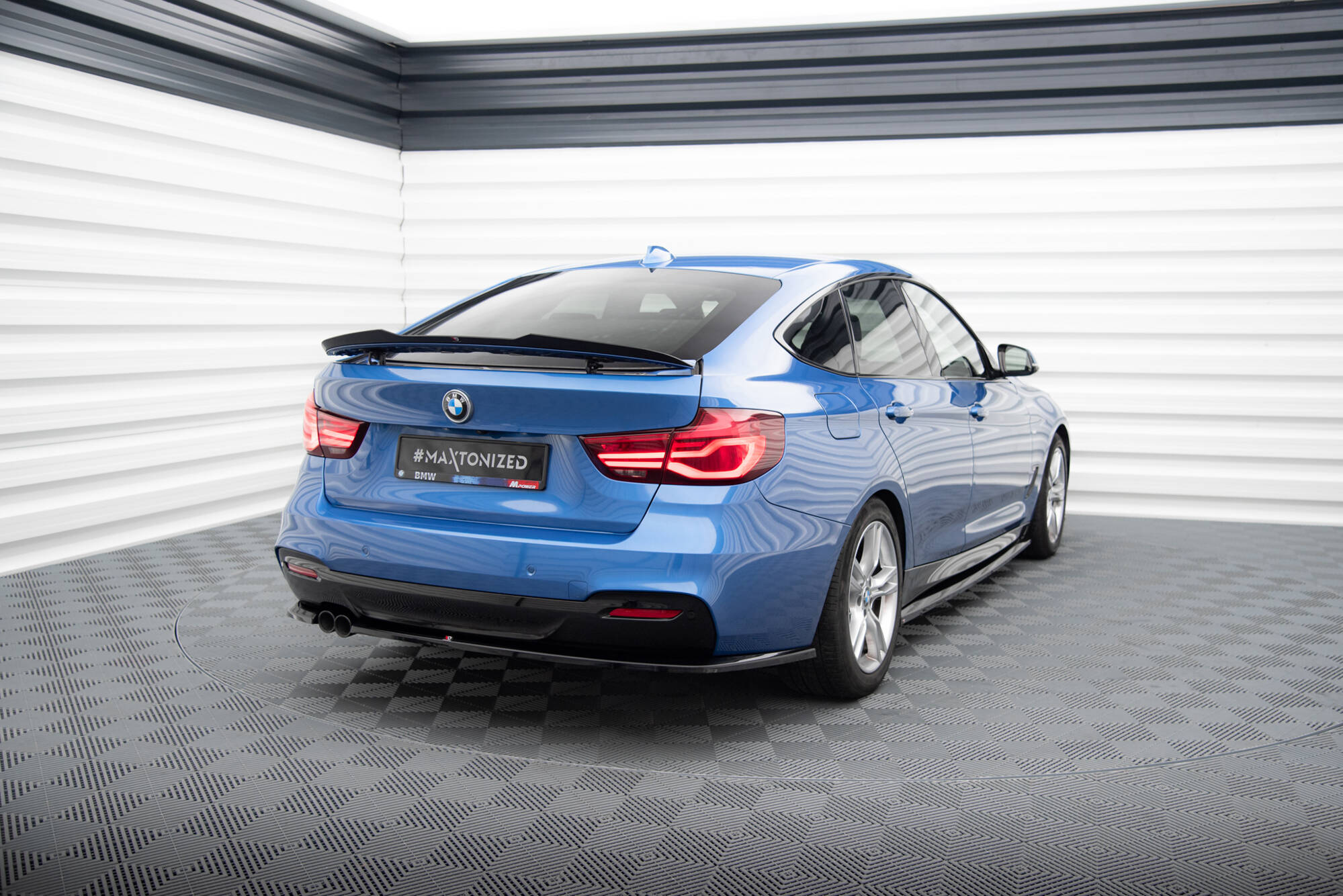Rear Side Splitters V.1 BMW 3 GT M-Pack F34 - Image 2
