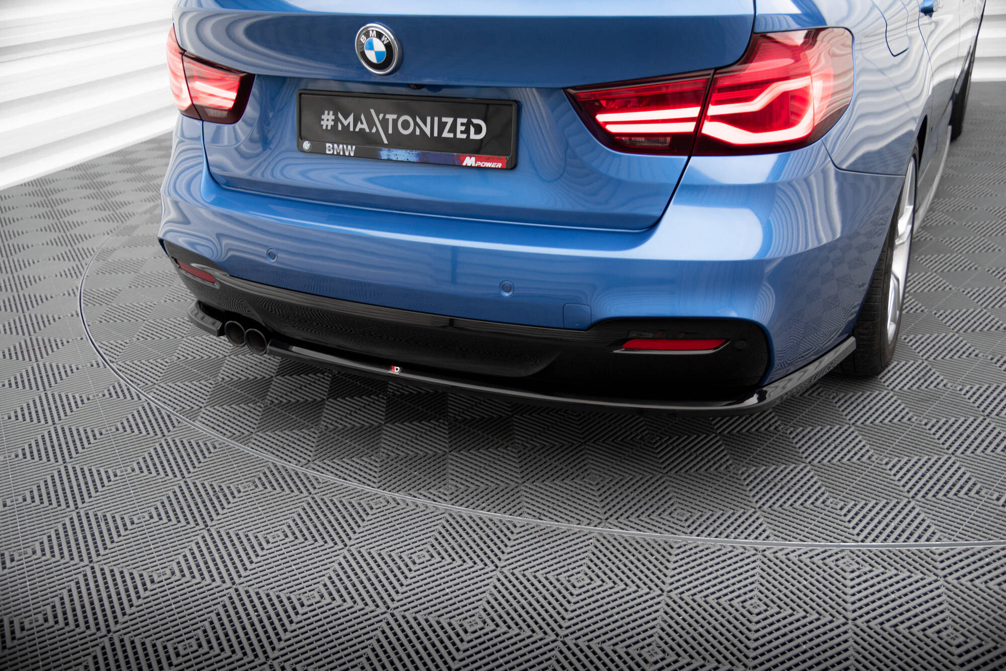 Rear Side Splitters V.1 BMW 3 GT M-Pack F34 - Image 3