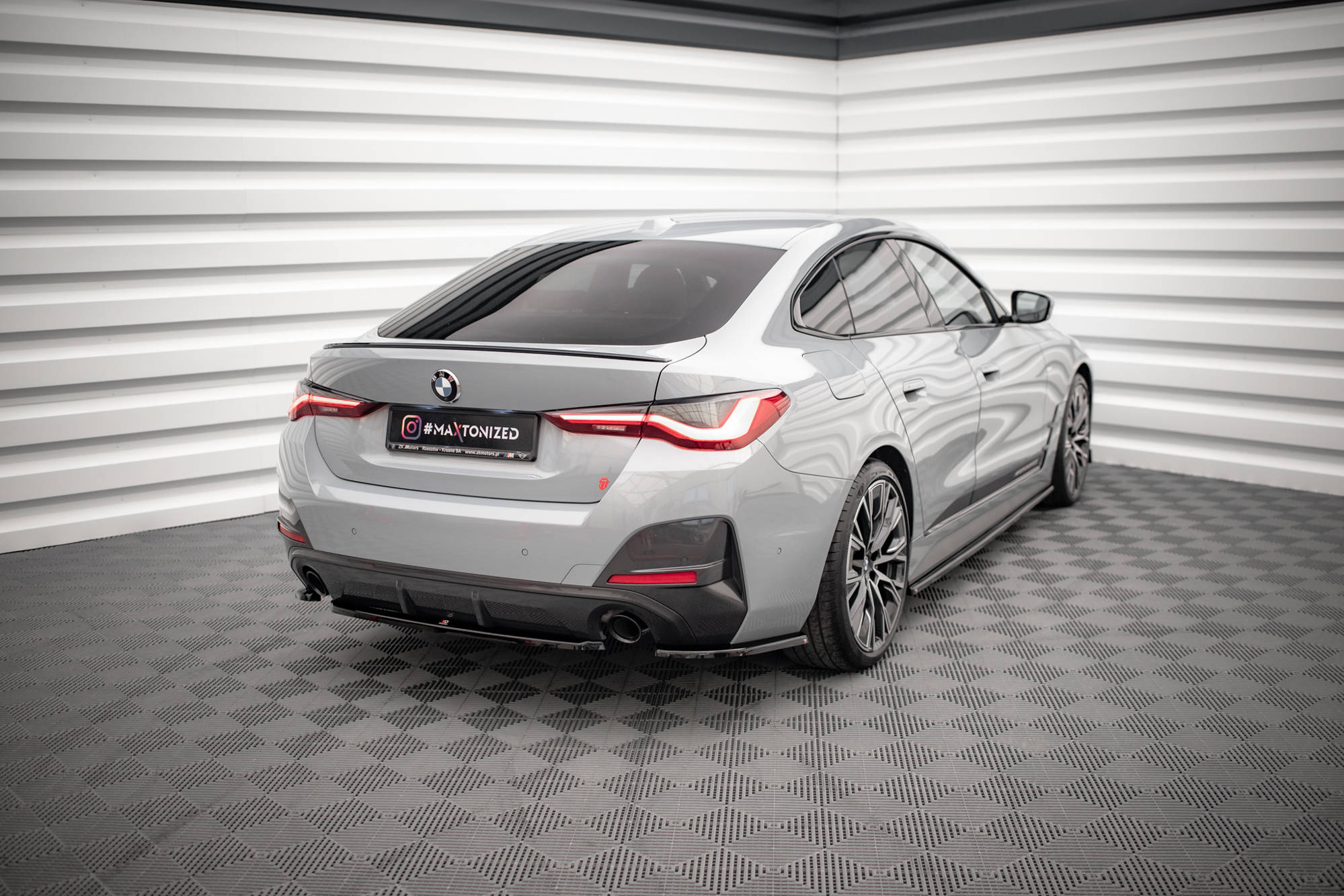 Rear Side Splitters V.1 BMW 4 Gran Coupe M-Pack G26 - Image 2