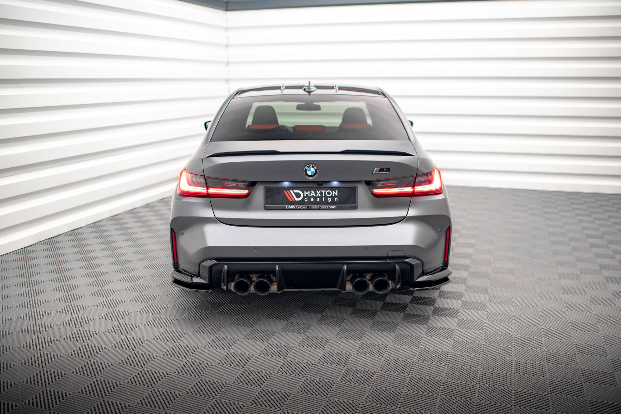 Rear Side Splitters V.1 BMW M3 Sedan / Touring G80 / G81 - Image 2