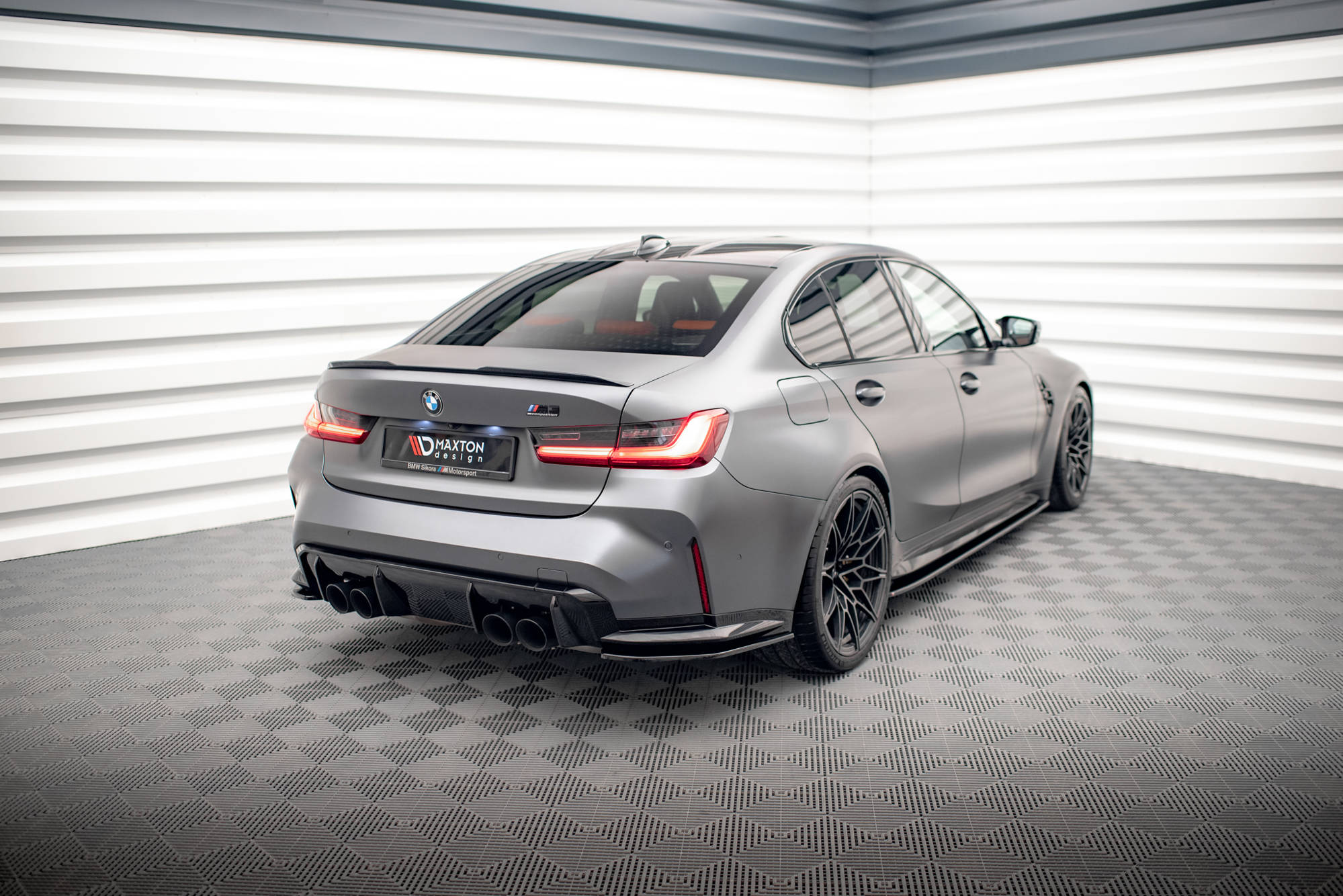 Rear Side Splitters V.1 BMW M3 Sedan / Touring G80 / G81 - Image 3