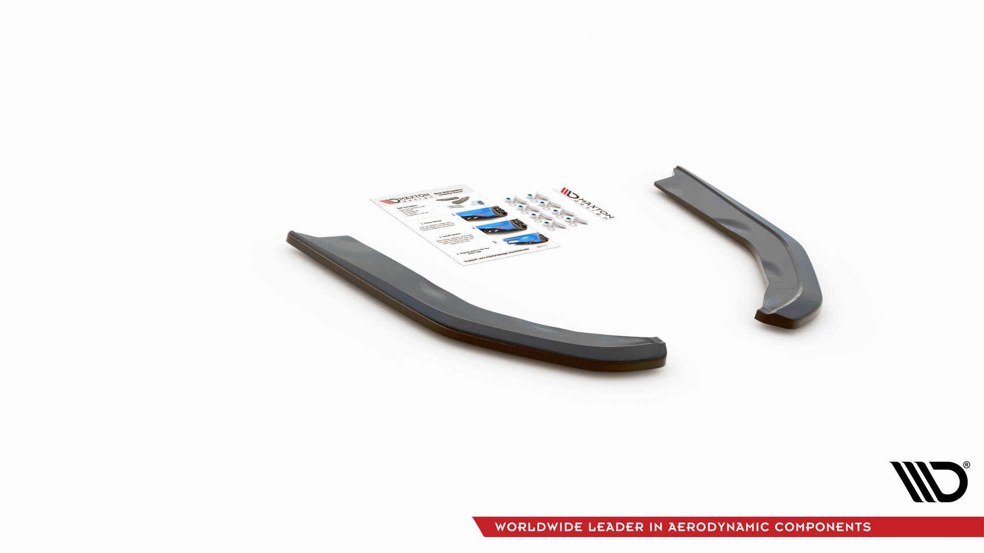 Rear Side Splitters V.1 BMW M3 Sedan / Touring G80 / G81 - Image 4