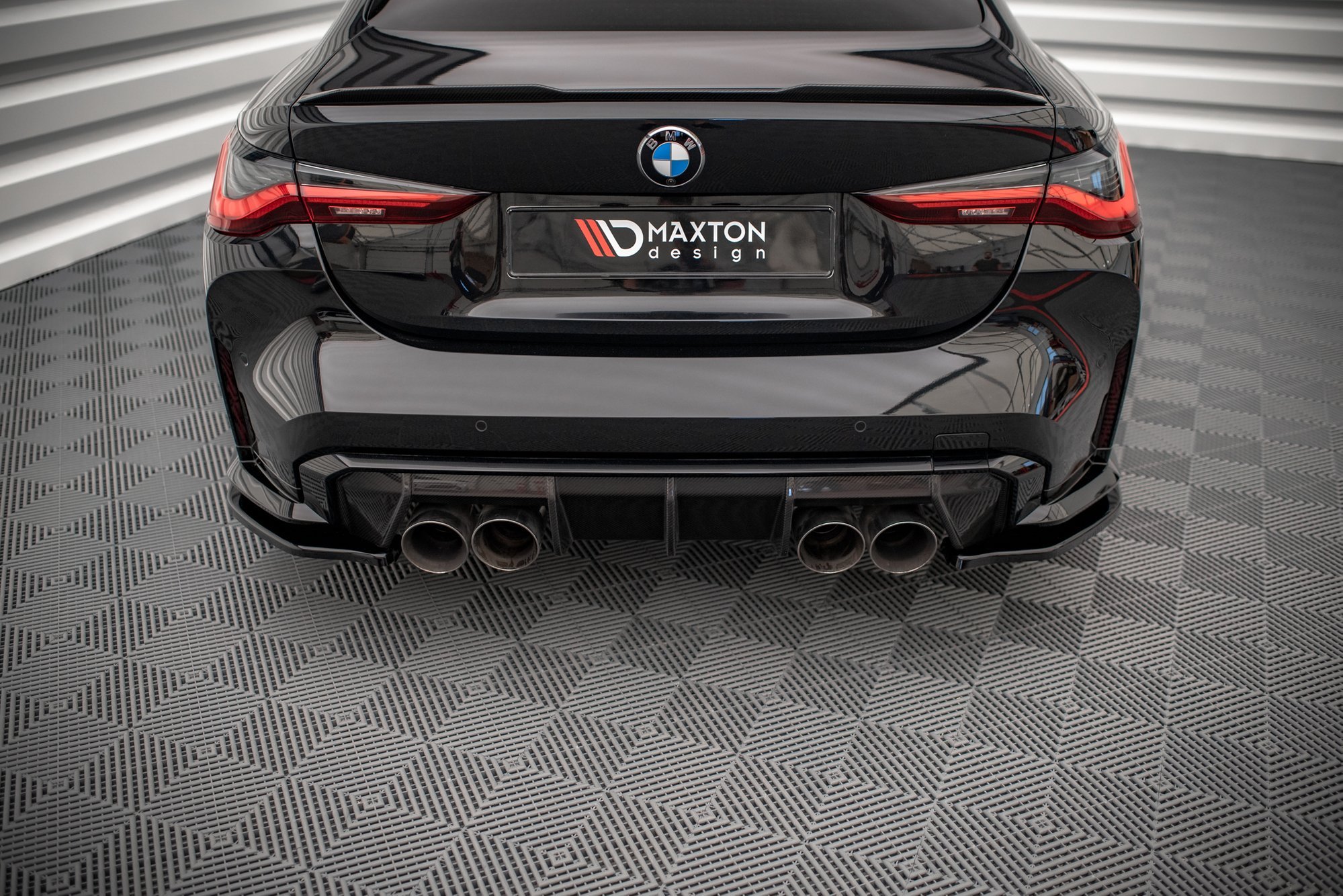 Rear Side Splitters V.1 BMW M4 G82 / G82 Facelift - Image 2
