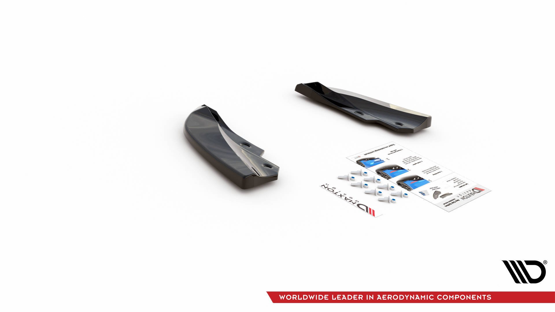 Rear Side Splitters V.1 Cupra Formentor VZ Mk1 / Mk1 Facelift - Image 4