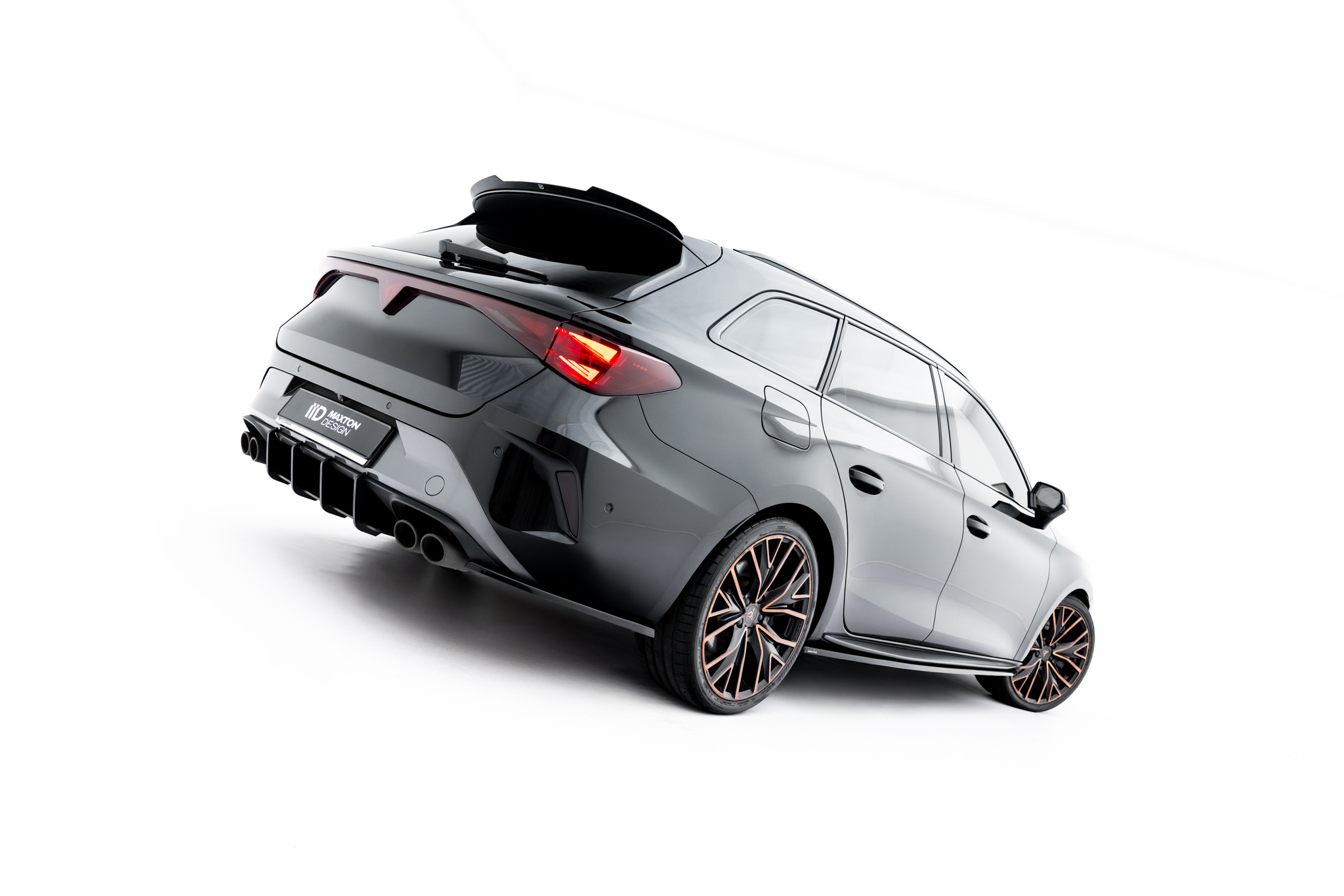 Rear Side Splitters V.1 Cupra Leon ST Mk1 Facelift - Image 3