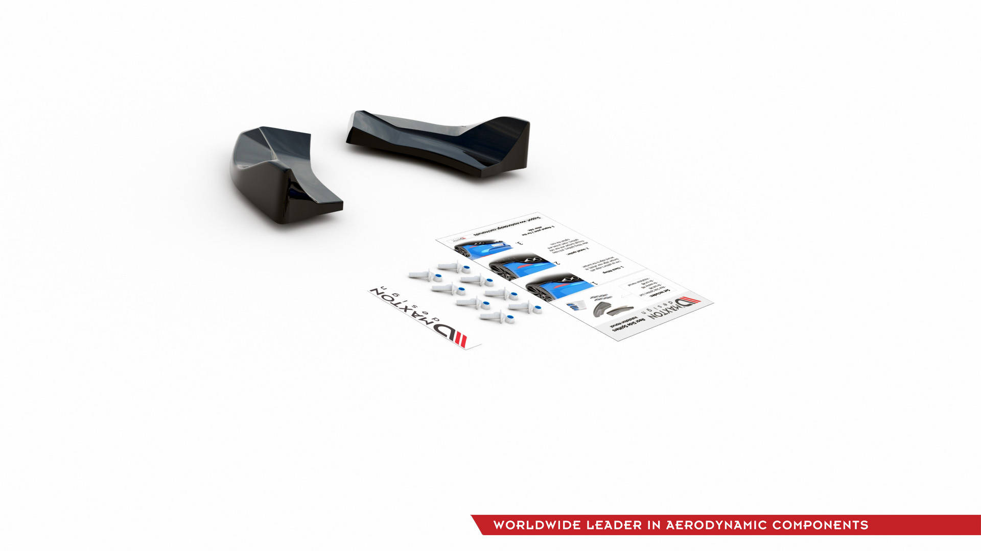 Rear Side Splitters V.1 Ford Fiesta ST Mk8 - Image 6