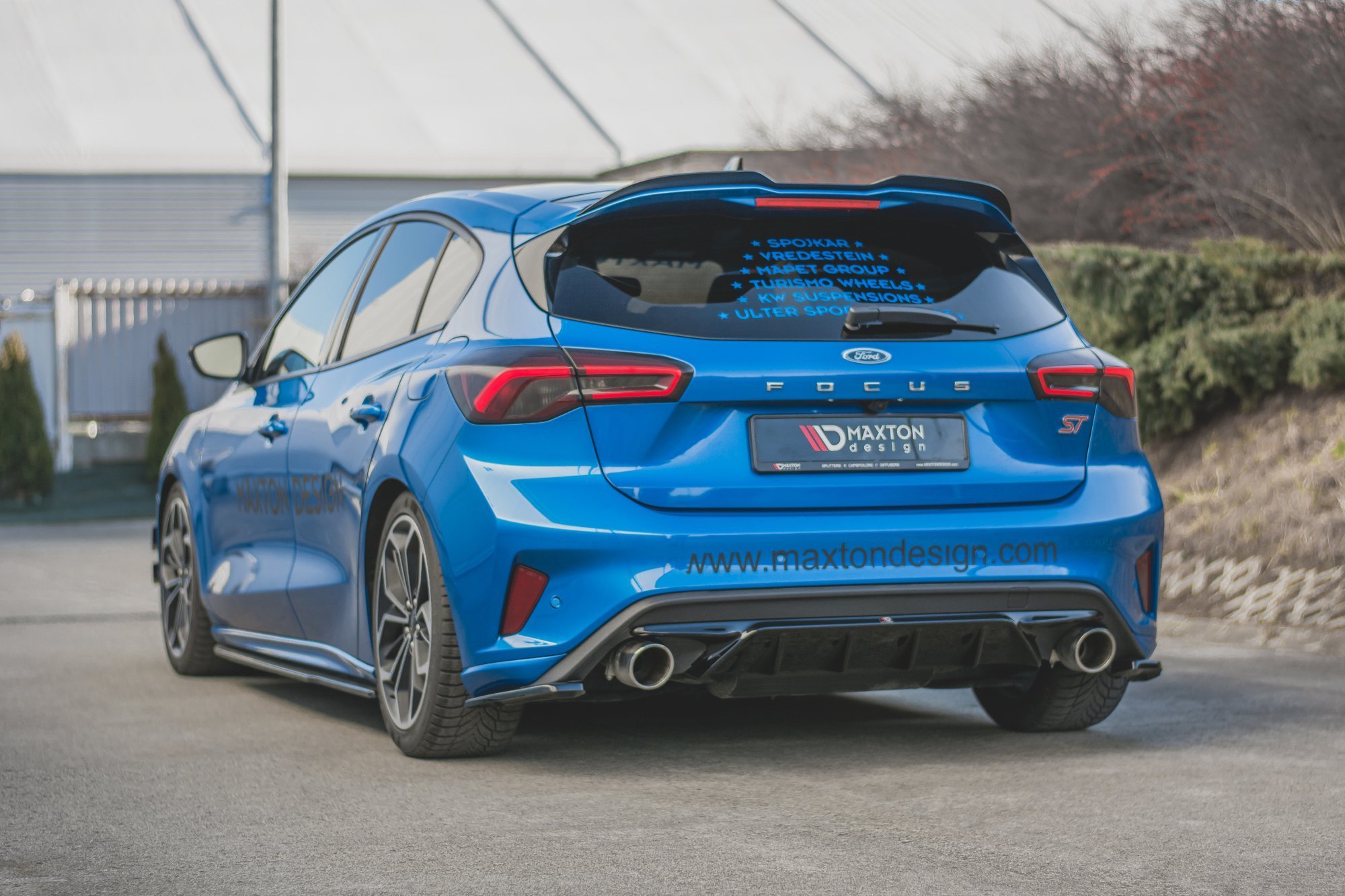 Rear Side Splitters V.1 Ford Focus ST Mk4 - Image 8
