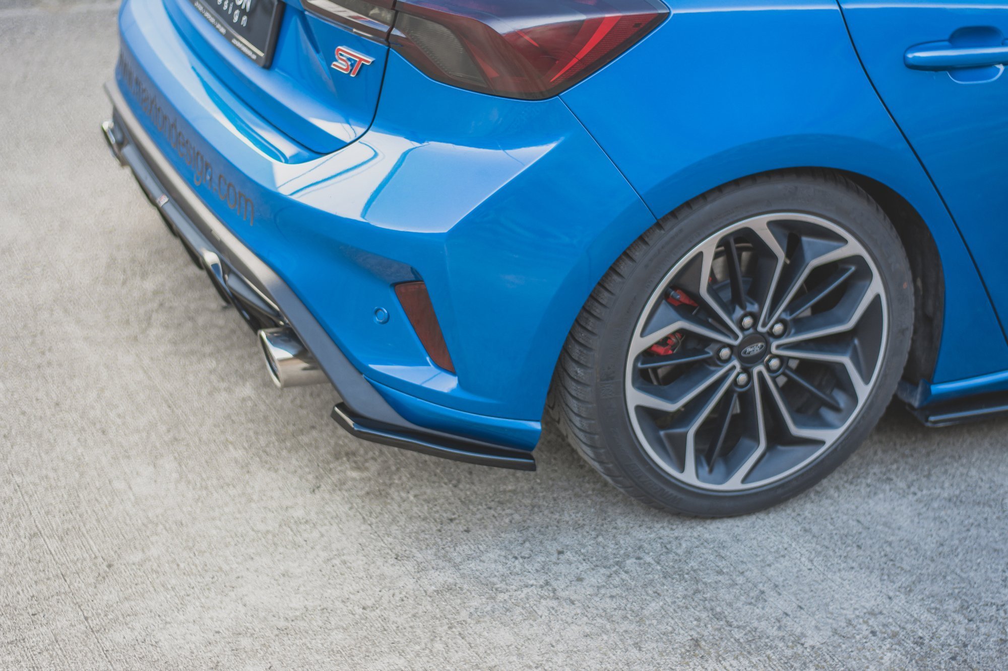 Rear Side Splitters V.1 Ford Focus ST Mk4 - Image 6