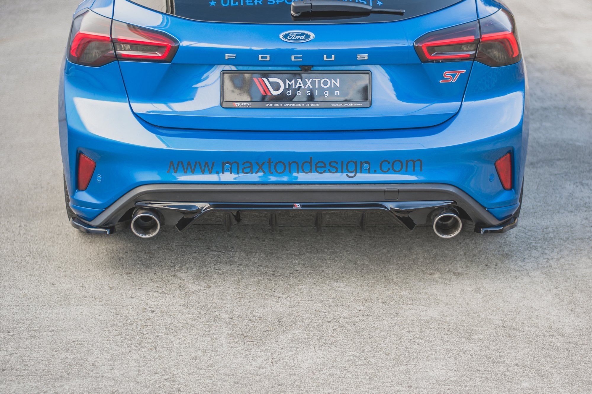 Rear Side Splitters V.1 Ford Focus ST Mk4 - Image 7