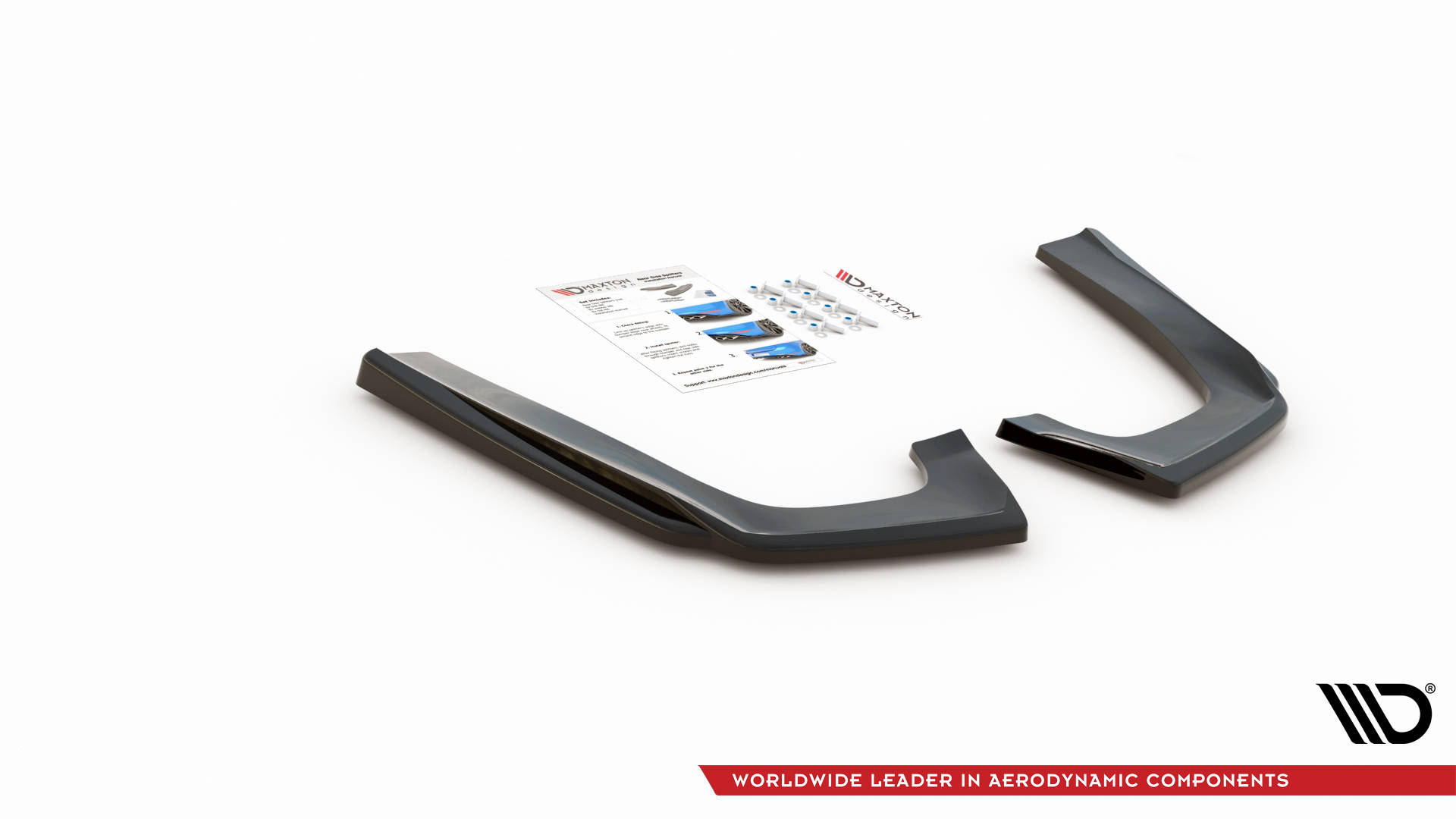 Rear Side Splitters V.1 Mercedes-Benz GLE Coupe 63AMG C292 - Image 4