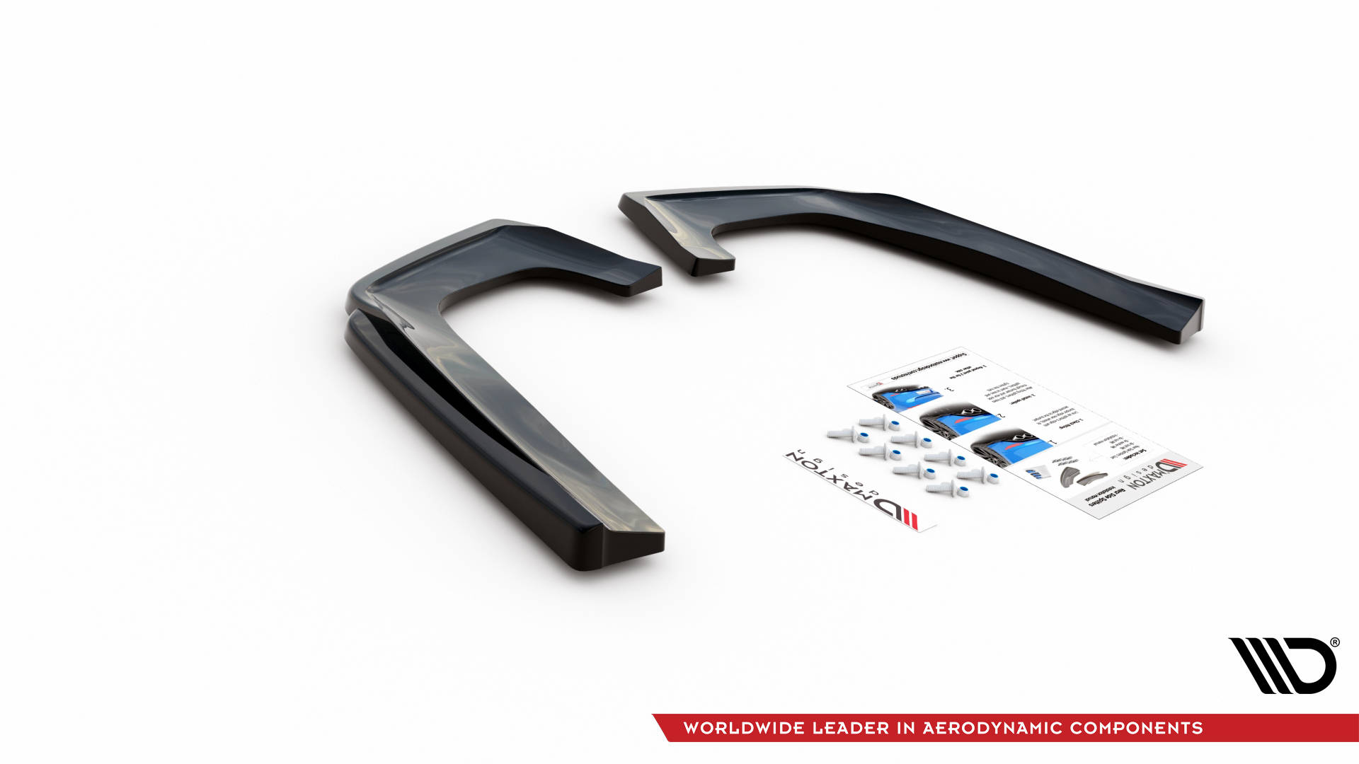 Rear Side Splitters V.1 Mercedes-Benz GLE Coupe 63AMG C292 - Image 5