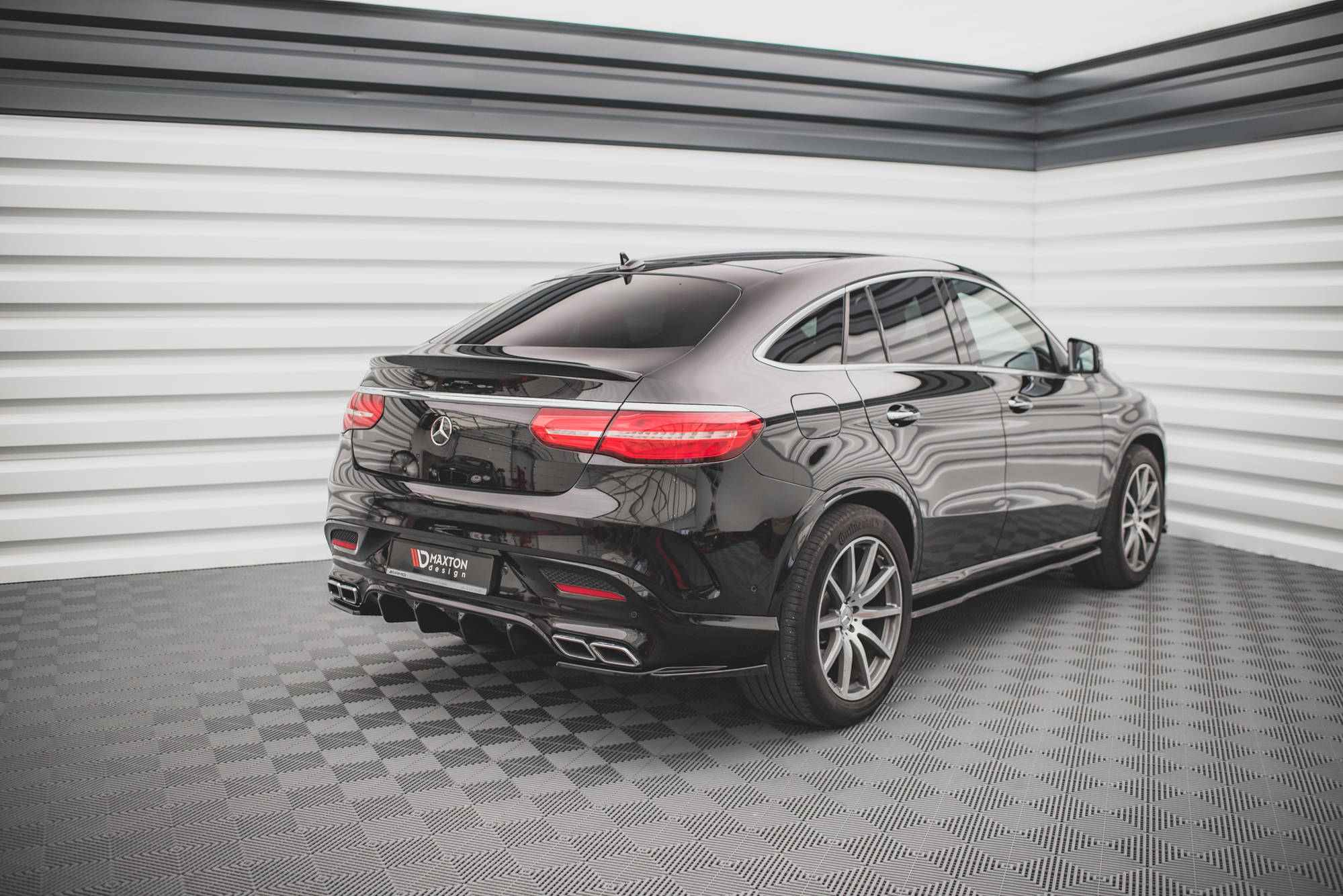 Rear Side Splitters V.1 Mercedes-Benz GLE Coupe 63AMG C292 - Image 2