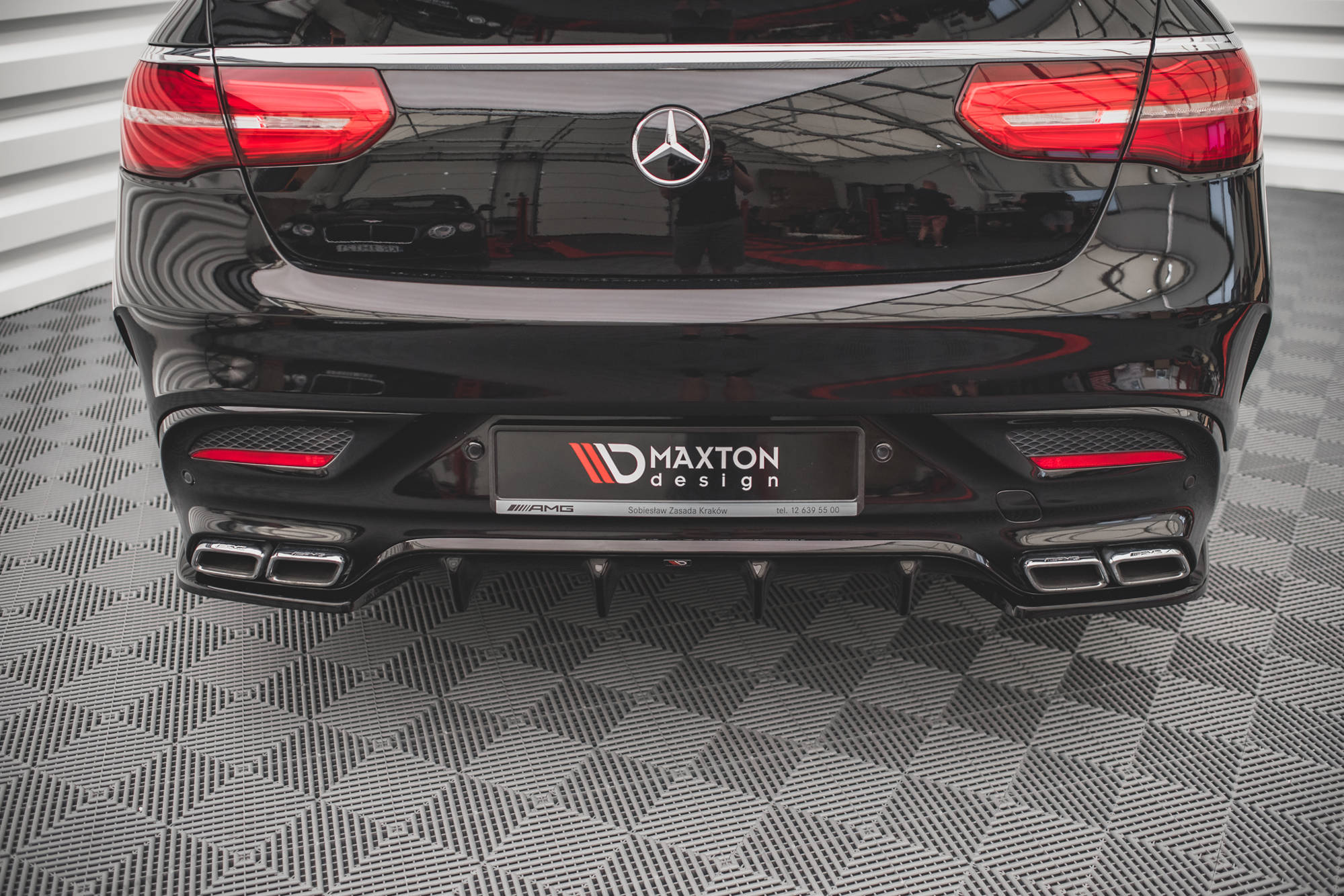 Rear Side Splitters V.1 Mercedes-Benz GLE Coupe 63AMG C292 - Image 3