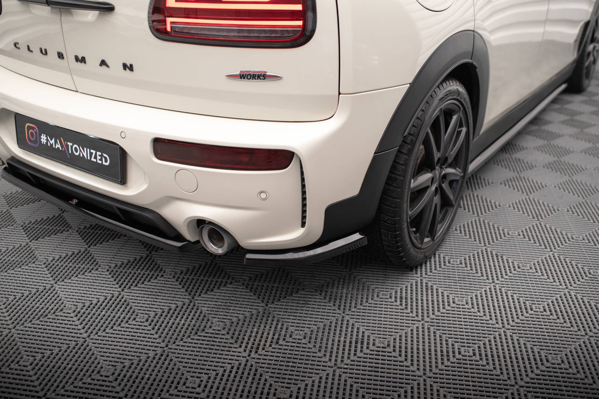 Rear Side Splitters V.1 Mini Cooper Clubman John Cooper Works F54 Facelift