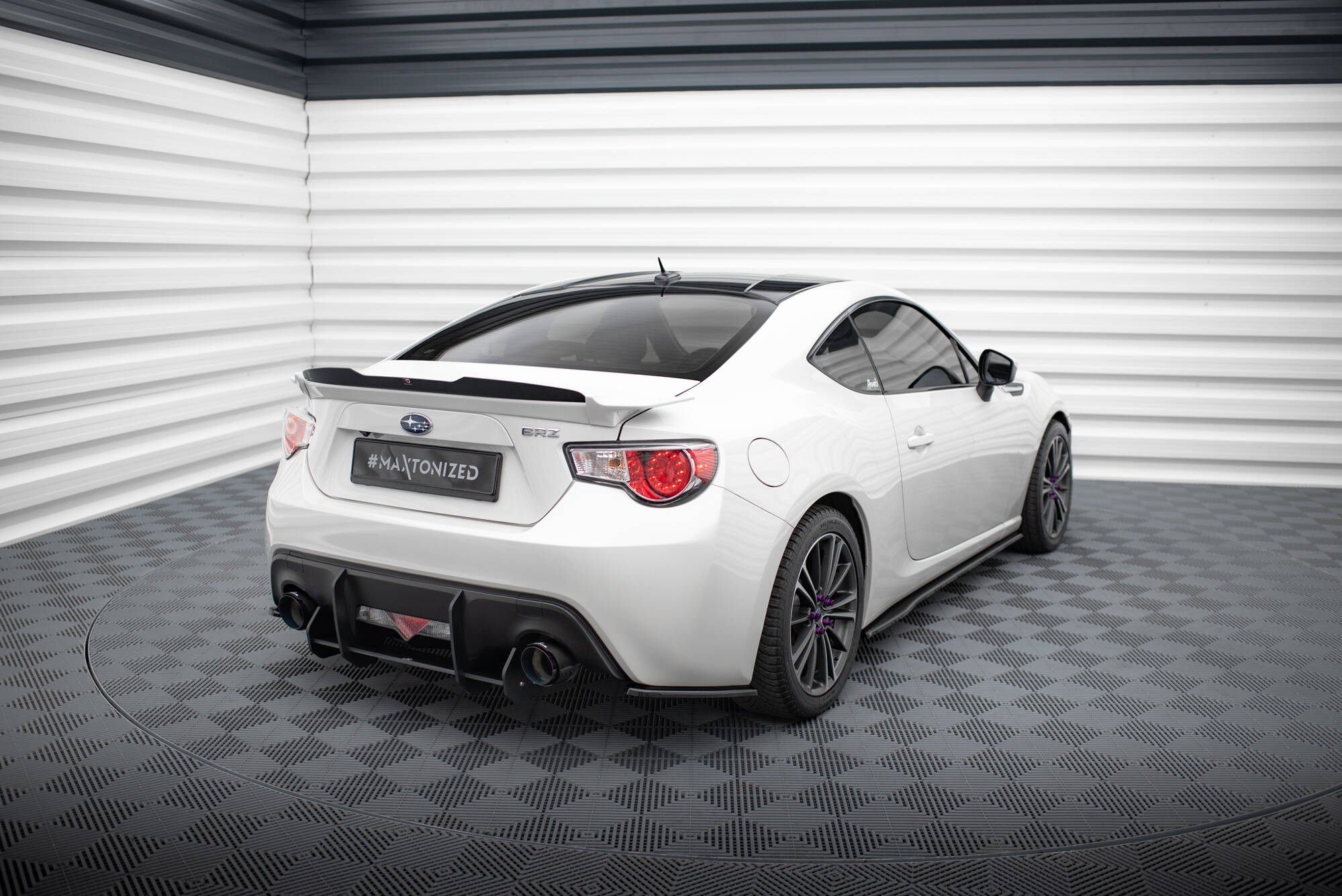Rear Side Splitters V.1 Subaru BRZ Mk1 / Mk1 Facelift - Image 2