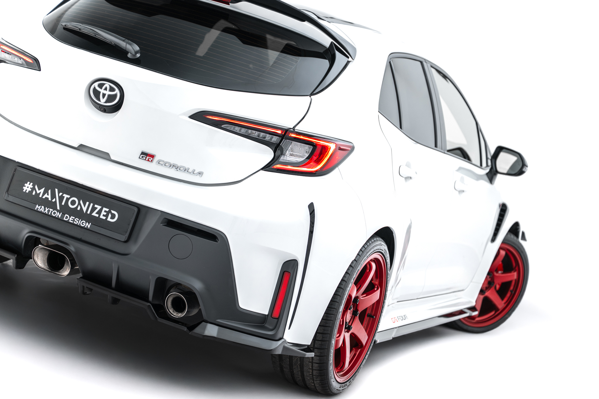 Rear Side Splitters V.1 Toyota GR Corolla Mk12