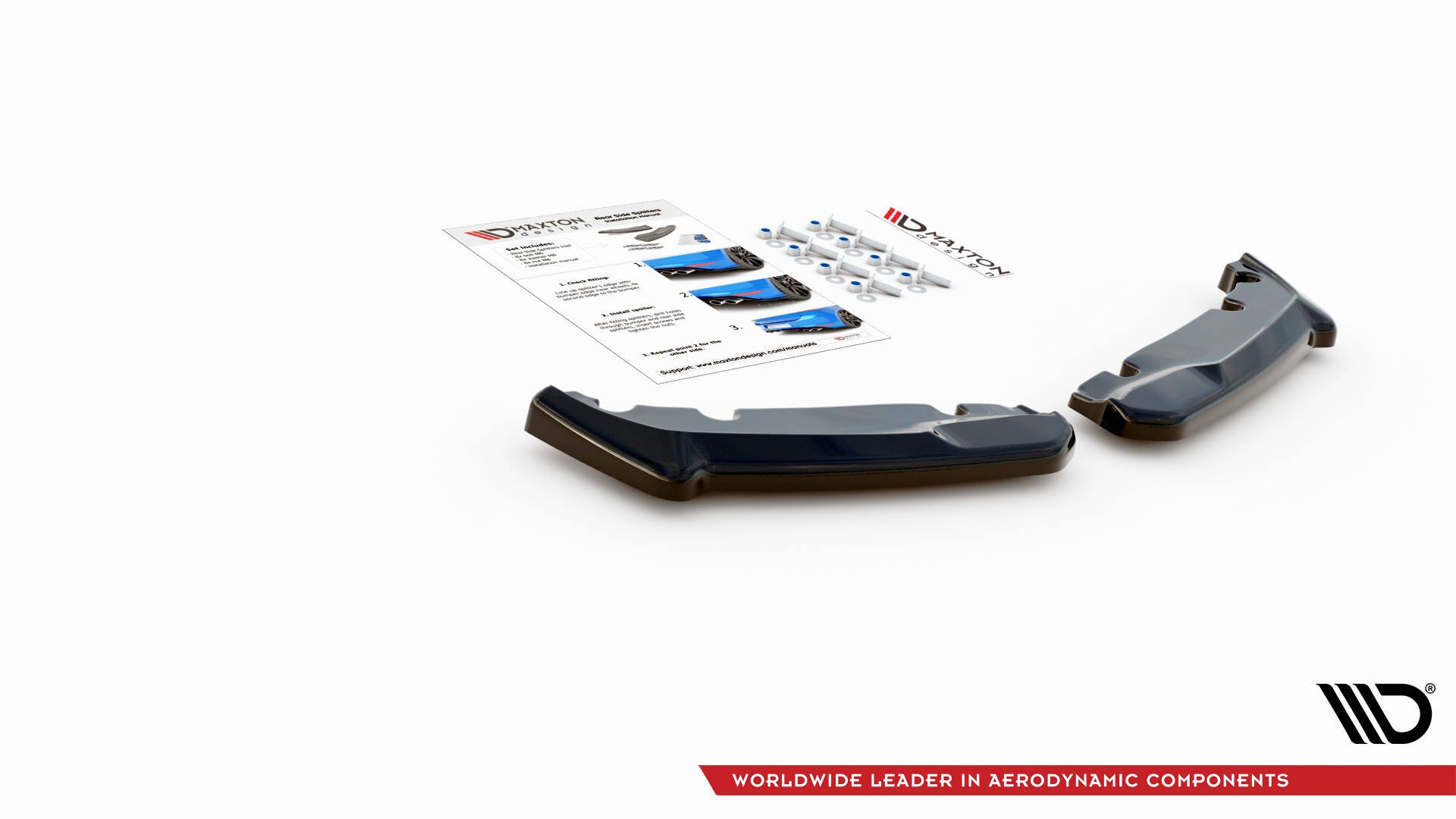 Rear Side Splitters V.1 Toyota GR Yaris Mk4 - Image 5