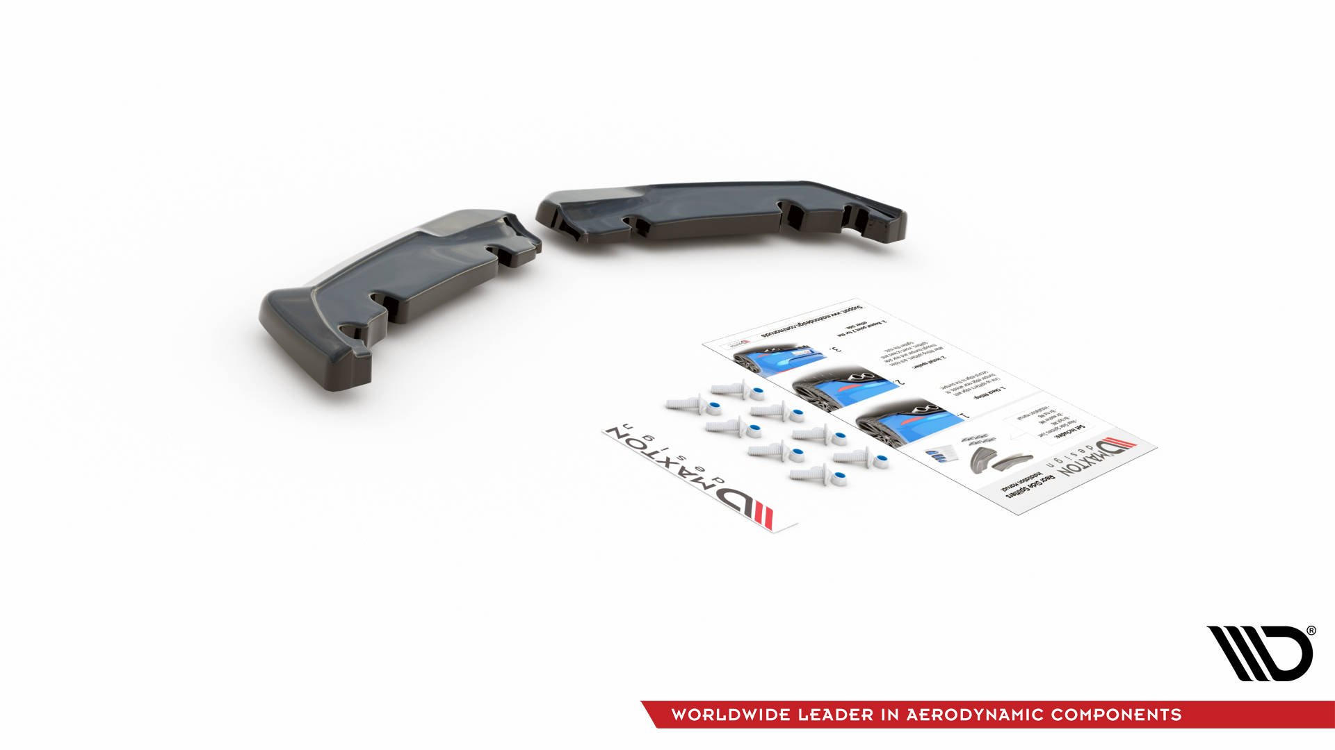 Rear Side Splitters V.1 Toyota GR Yaris Mk4 - Image 6