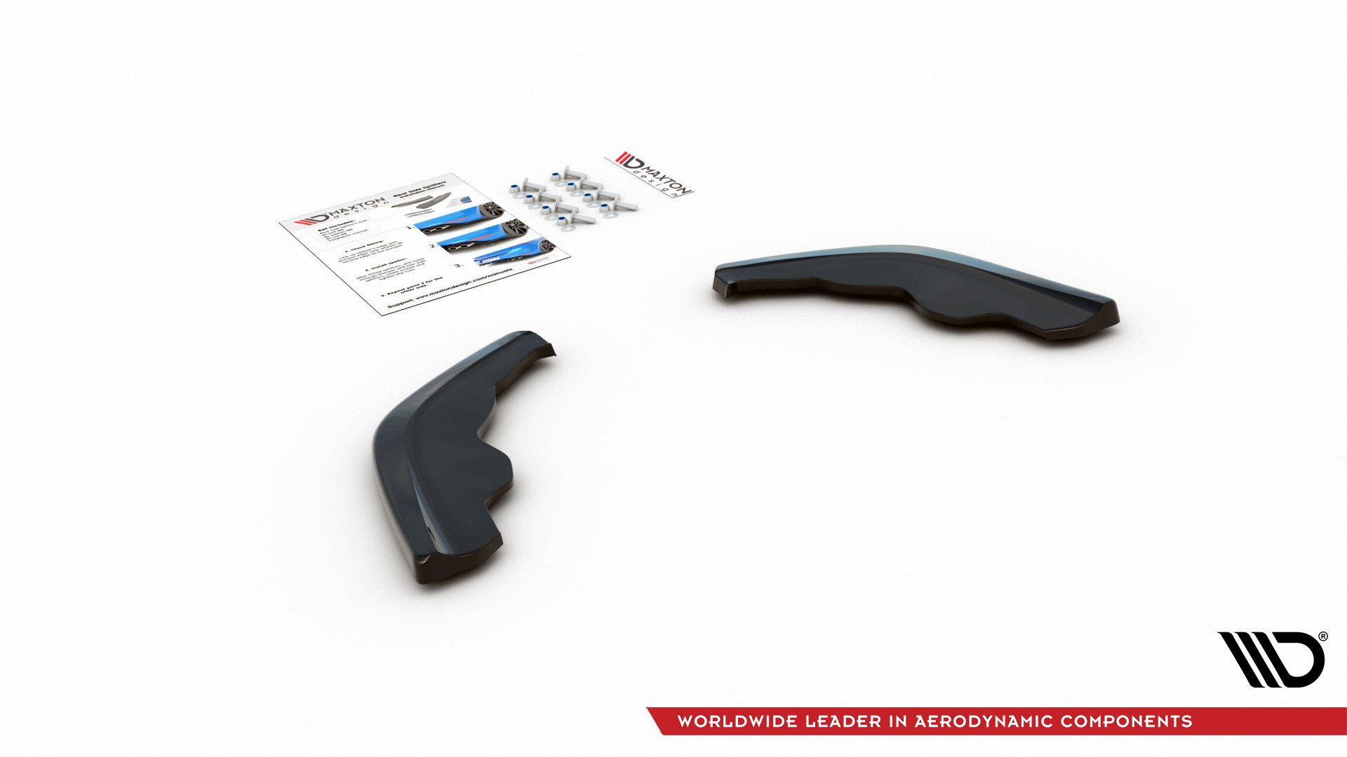 Rear Side Splitters V.1 for BMW 1 F40 M-Pack - Image 2