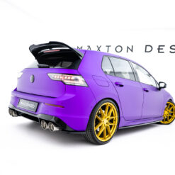 Alternative view of Rear Side Splitters V.1 for Volkswagen Golf R Mk8 Facelift