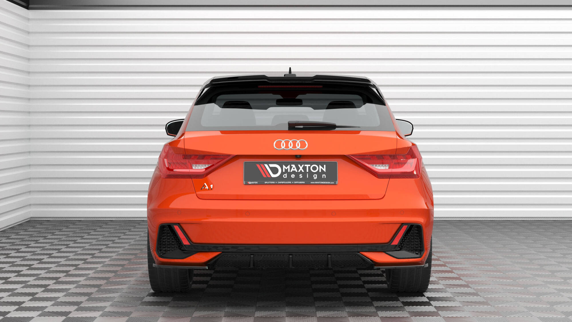 Rear Side Splitters V.2 Audi A1 S-Line GB - Image 2