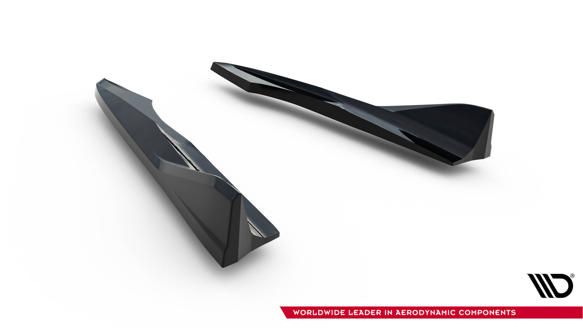 Rear Side Splitters V.2 Audi A3 Sedan 8V Facelift - Image 5