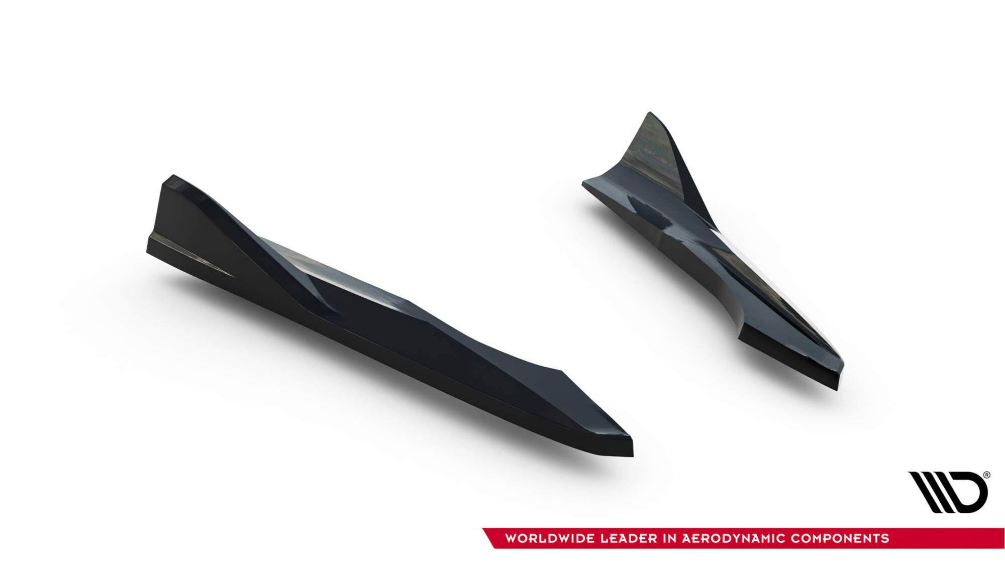 Rear Side Splitters V.2 Audi A3 Sedan 8V Facelift - Image 4