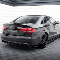 Alternative view of Rear Side Splitters V.2 Audi A4 B8