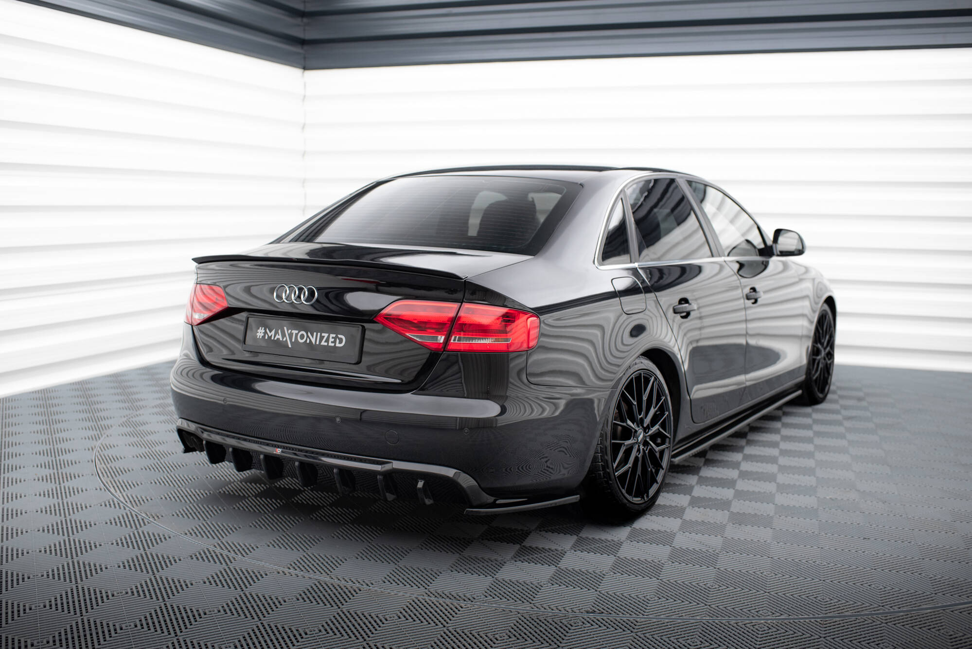 Rear Side Splitters V.2 Audi A4 B8 - Image 2