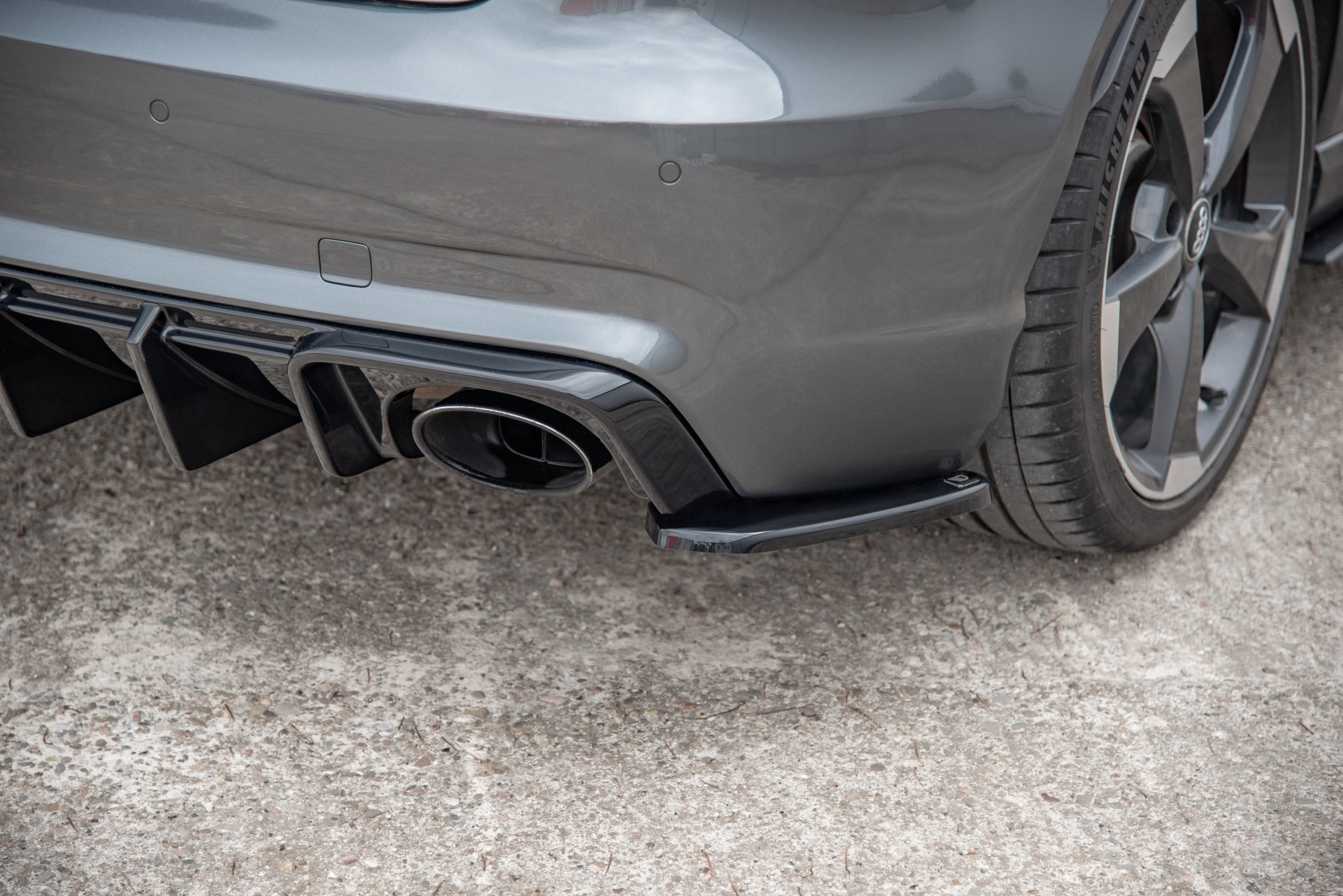 Rear Side Splitters V.2 Audi RS3 8V Sportback - Image 3