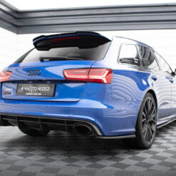 Alternative view of Rear Side Splitters V.2 Audi RS6 C7 / C7 Facelift