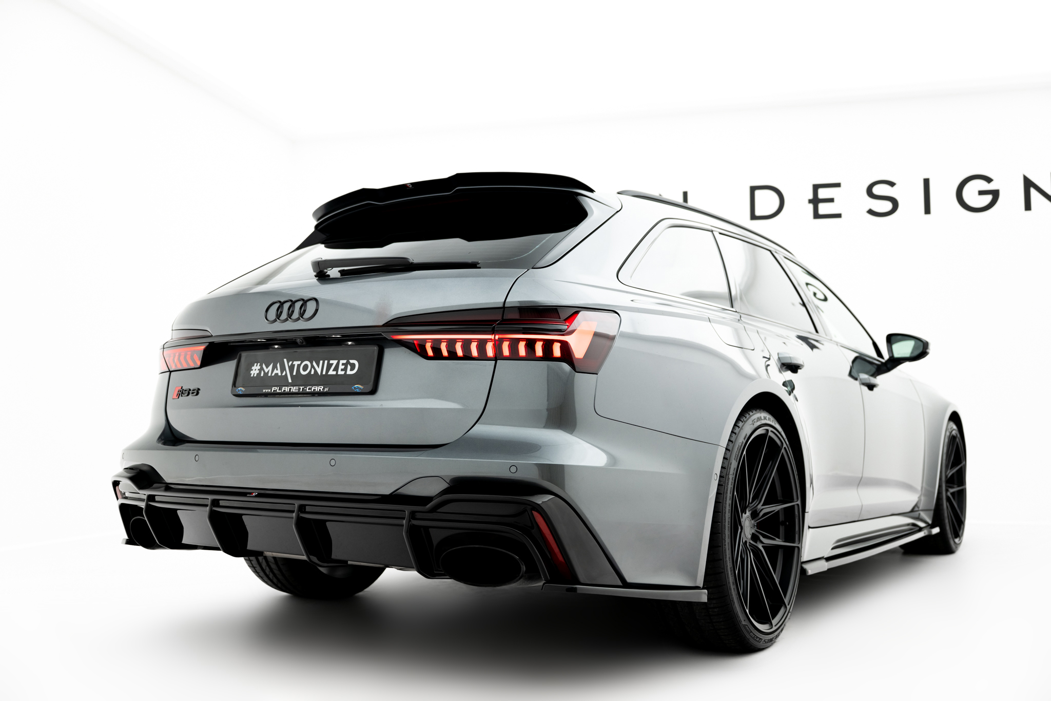 Rear Side Splitters V.2 Audi RS6 C8
