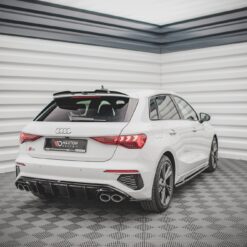 Alternative view of Rear Side Splitters V.2 Audi S3 / A3 S-Line Sportback 8Y