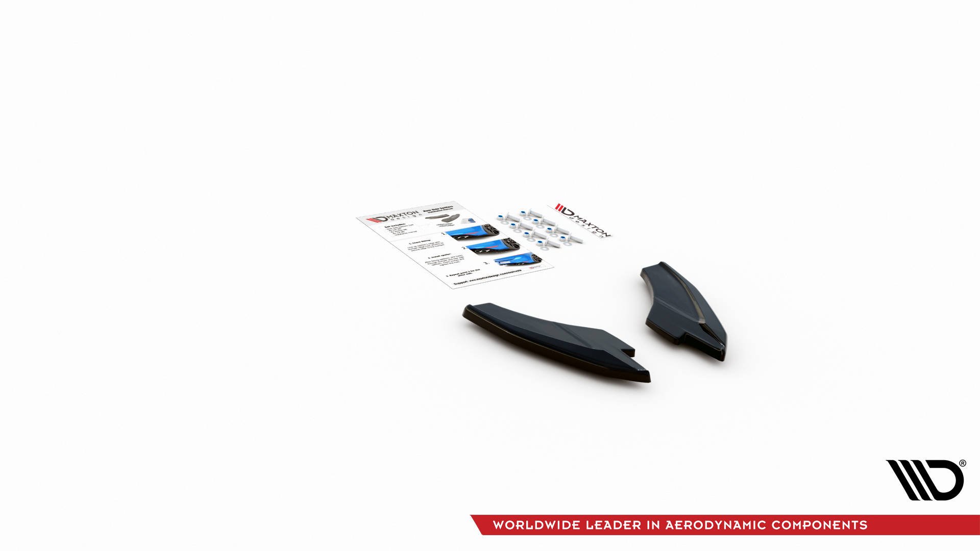 Rear Side Splitters V.2 Audi S3 / A3 S-Line Sportback 8Y - Image 4