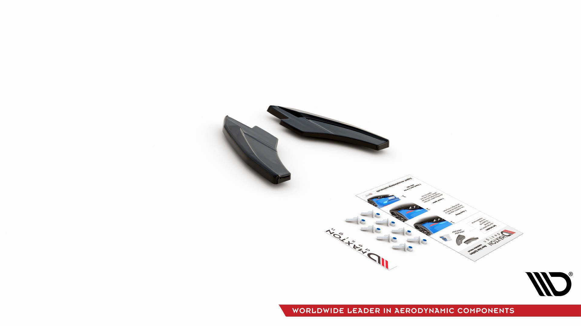 Rear Side Splitters V.2 Audi S3 / A3 S-Line Sportback 8Y - Image 5