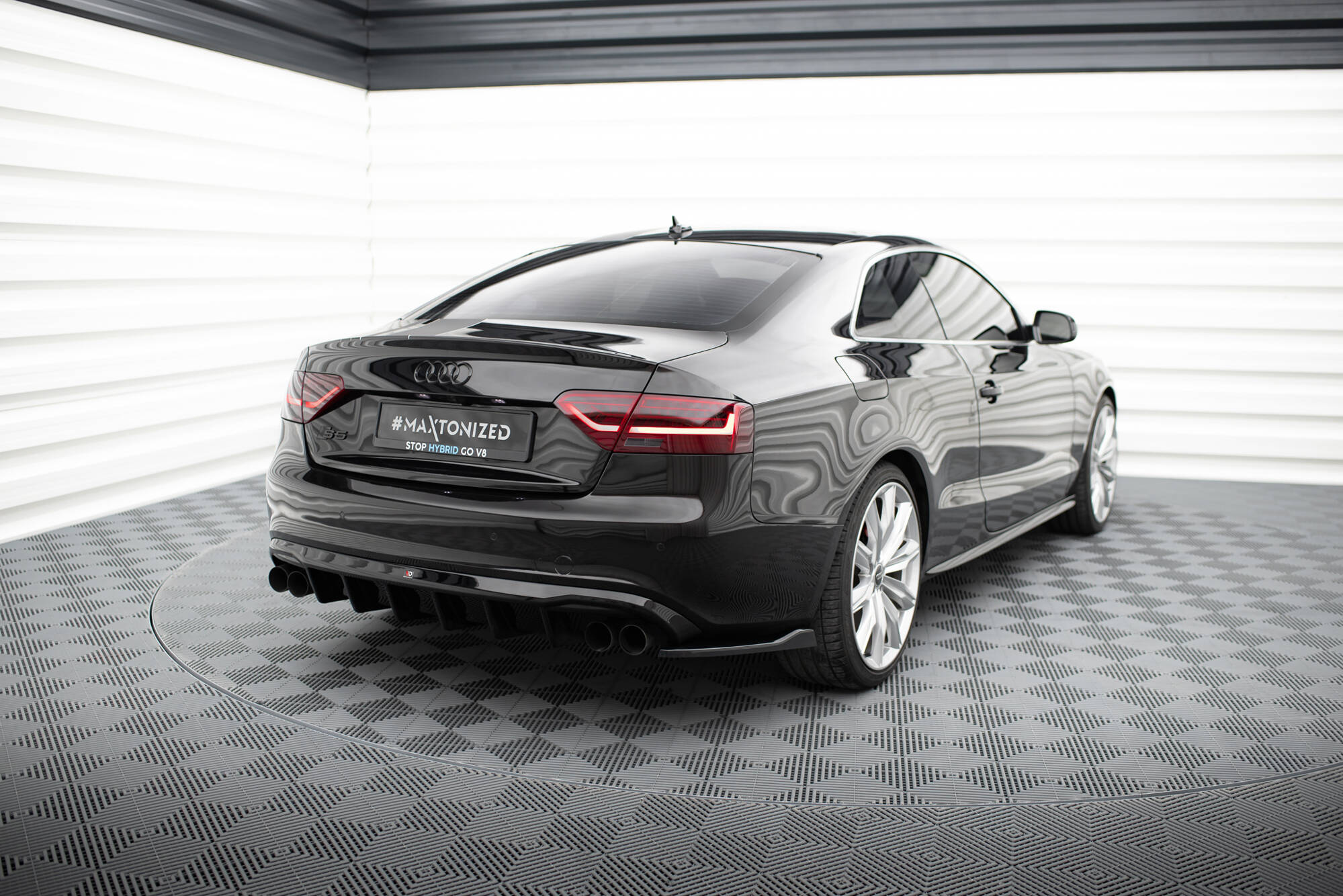 Rear Side Splitters V.2 Audi S5 / A5 S-Line Coupe / Cabriolet 8T - Image 2