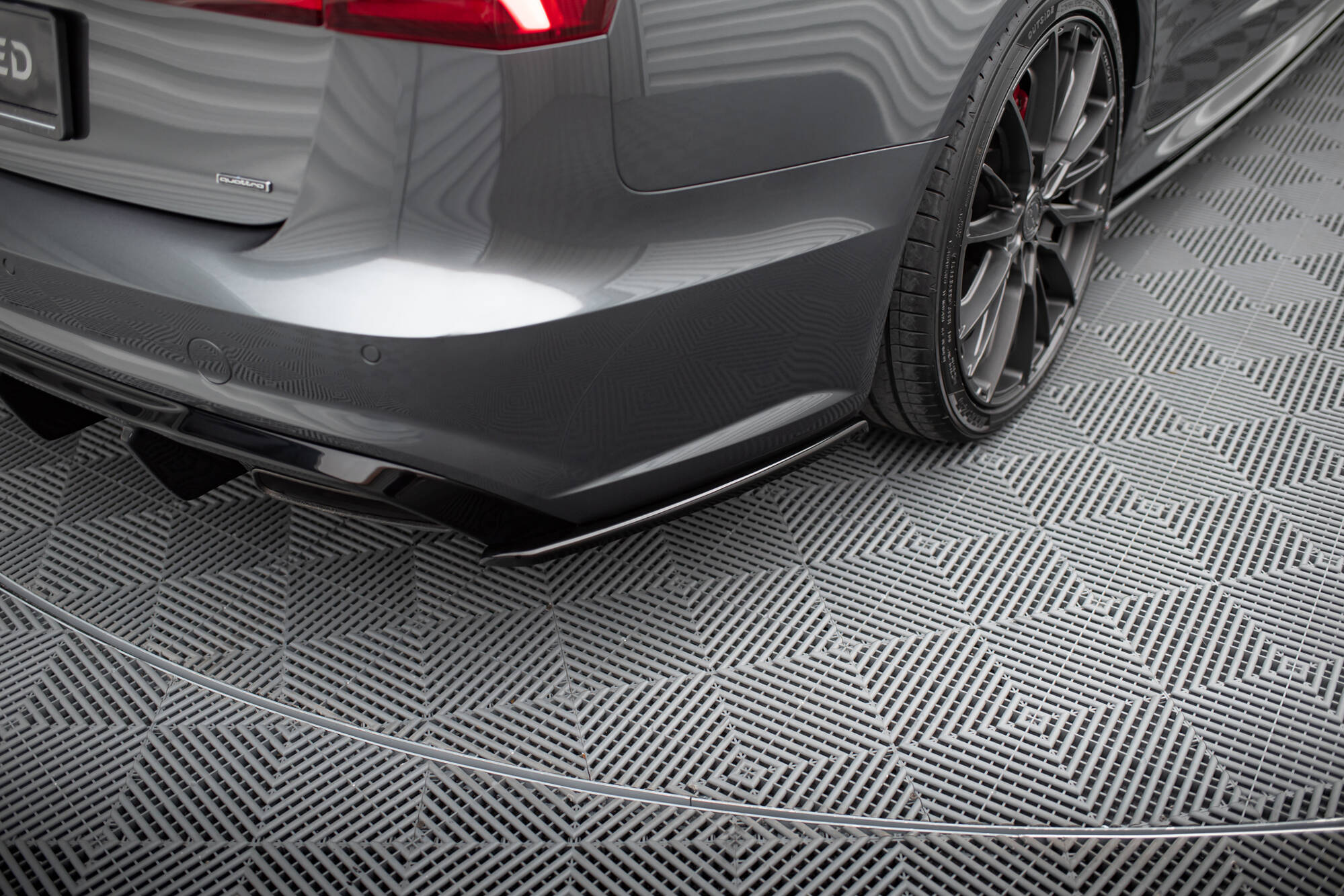 Rear Side Splitters V.2 Audi S6 / A6 S-Line / A6 C7 FL