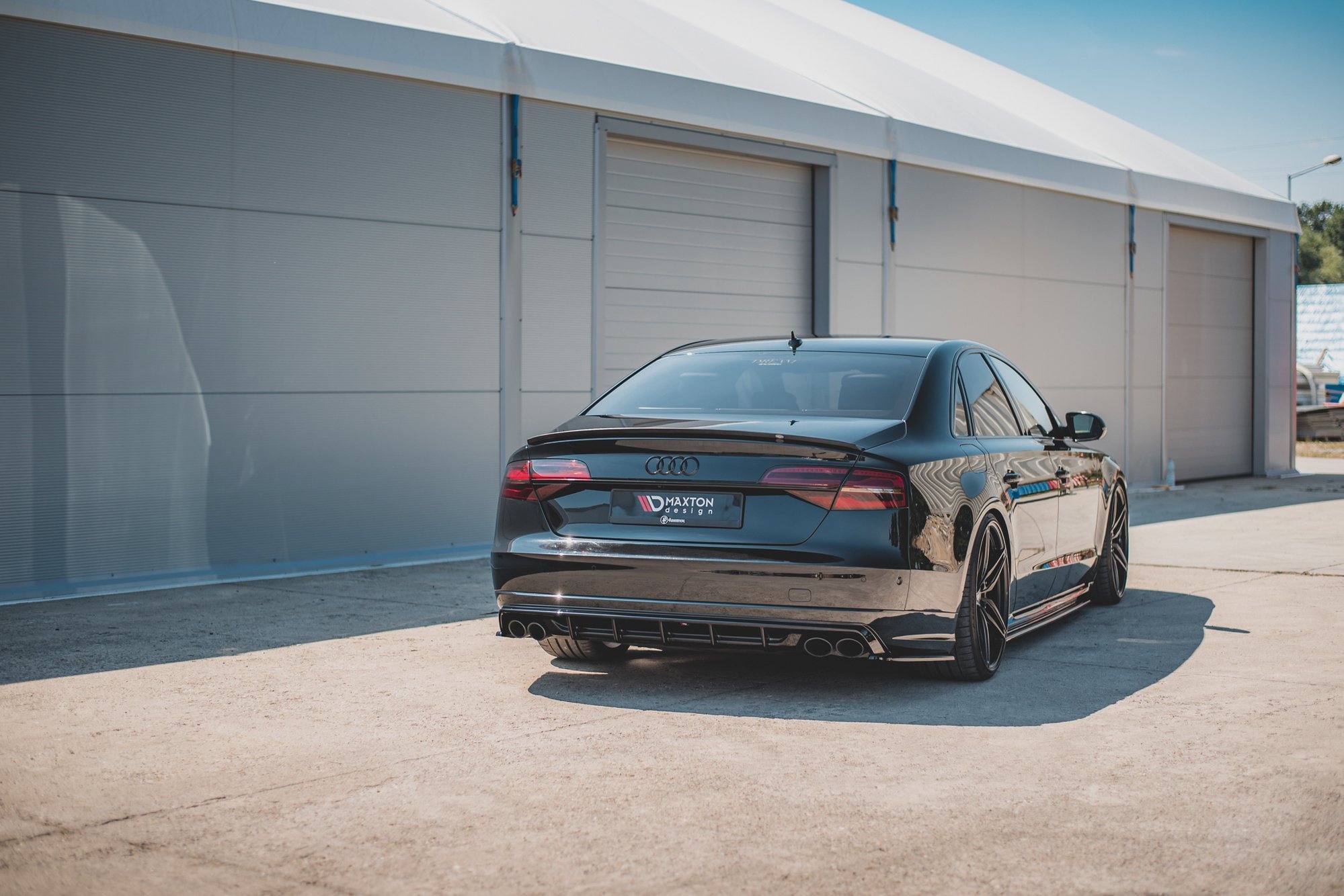 Rear Side Splitters V.2 Audi S8 D4 Facelift - Image 3