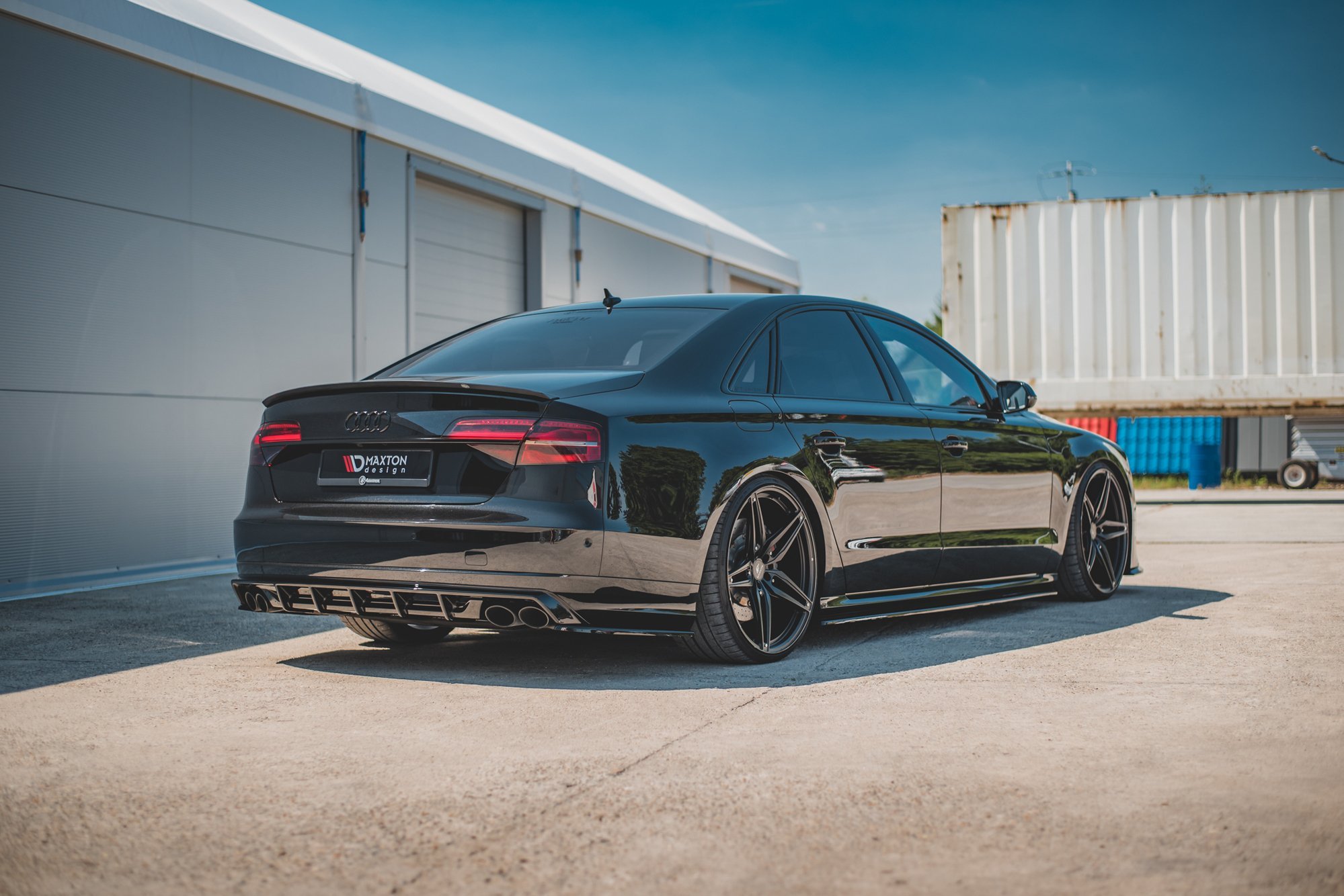 Rear Side Splitters V.2 Audi S8 D4 Facelift - Image 5