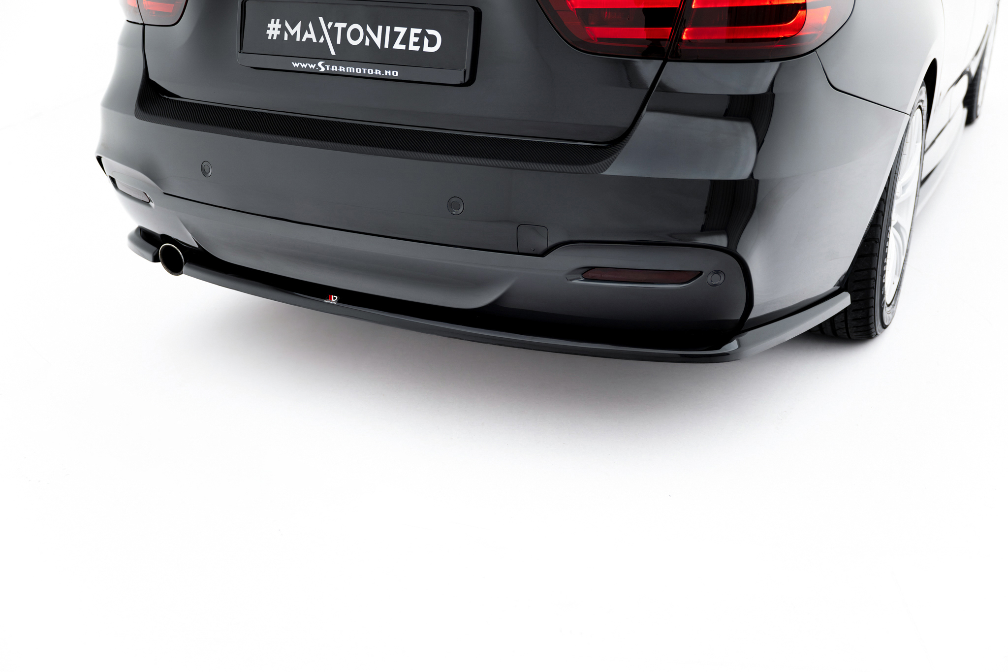 Rear Side Splitters V.2 BMW 3 GT M-Pack F34 - Image 2